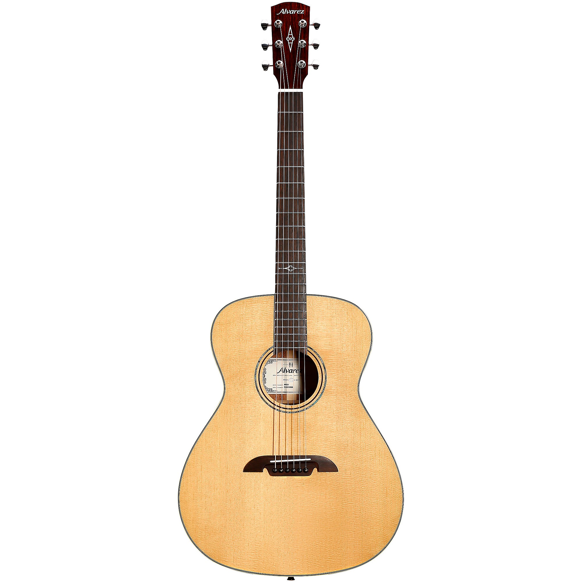 mg Alvarez MG60CE Grand Auditorium Acoustic-Electric Guitar