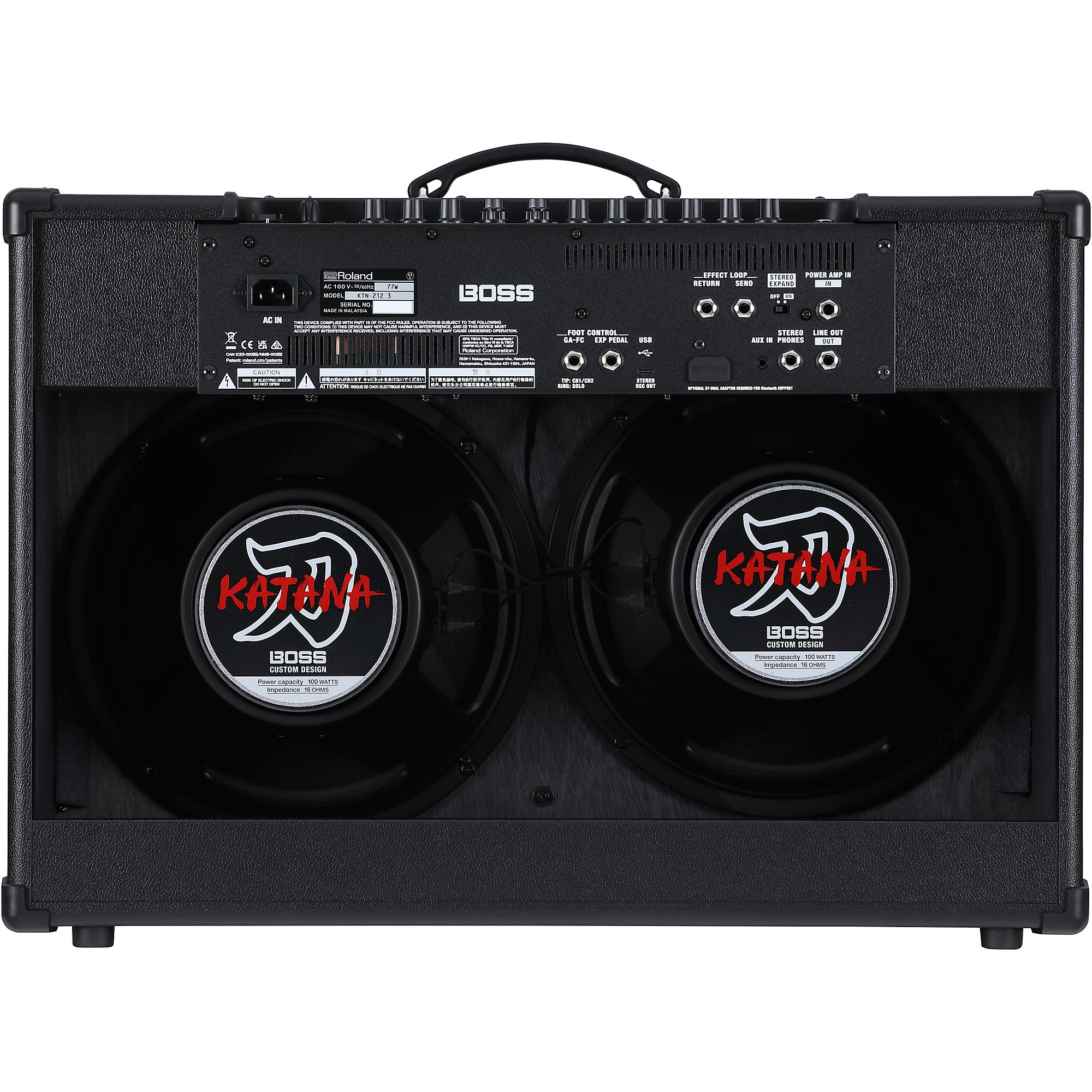 BOSS Katana Gen 3 100W 2x12 Guitar Combo Amplifier | Music & Arts