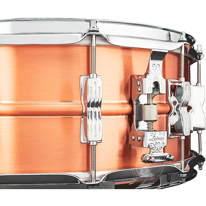 Ludwig Acro Copper 14 x 6.5'' Snare Drum