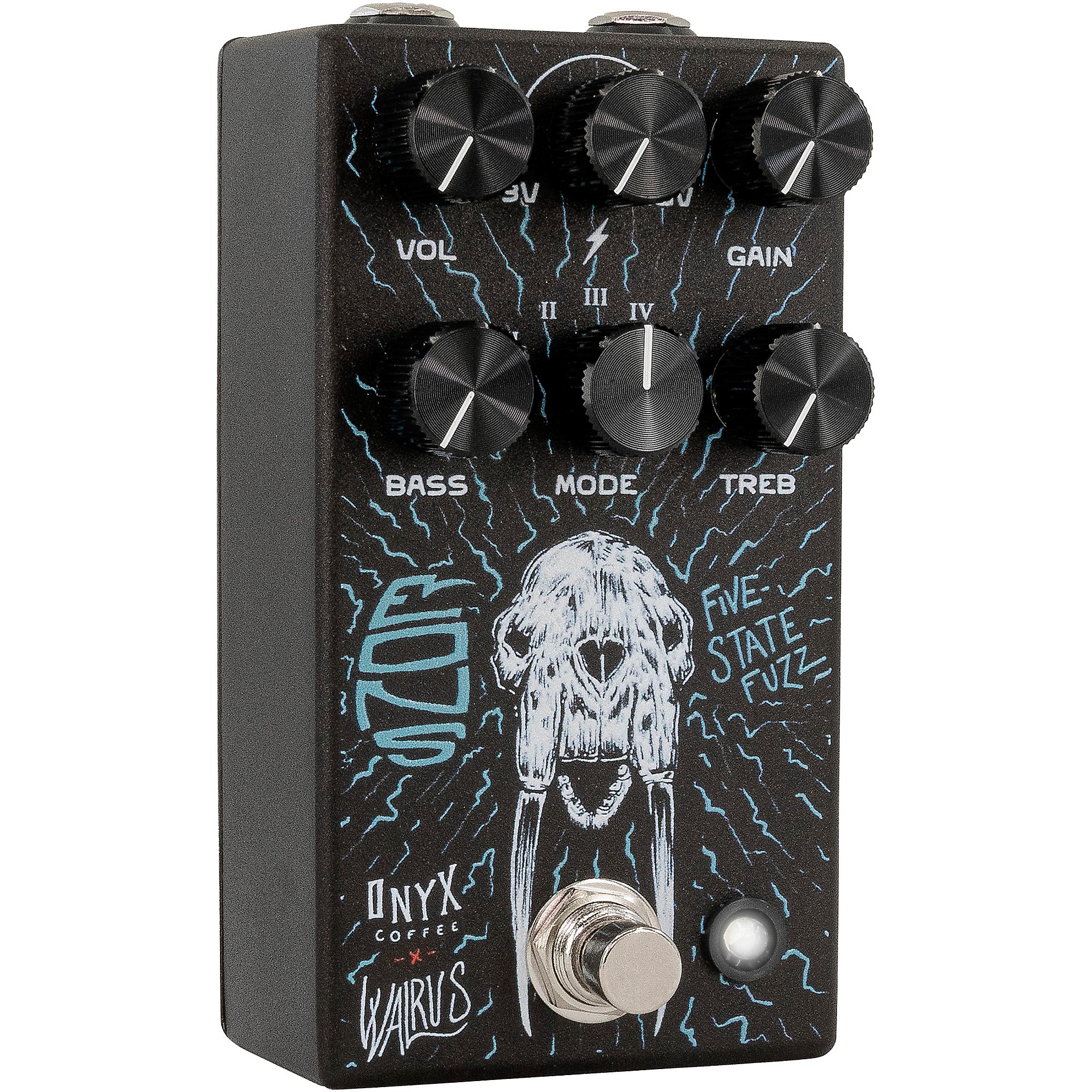 世界有名な Eons Audio Walrus Onyx Music | Pedal Effects Fuzz Five-State ギター