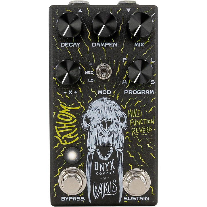 Walrus Audio Fathom Multi-Function Reverb Effects Pedal Onyx