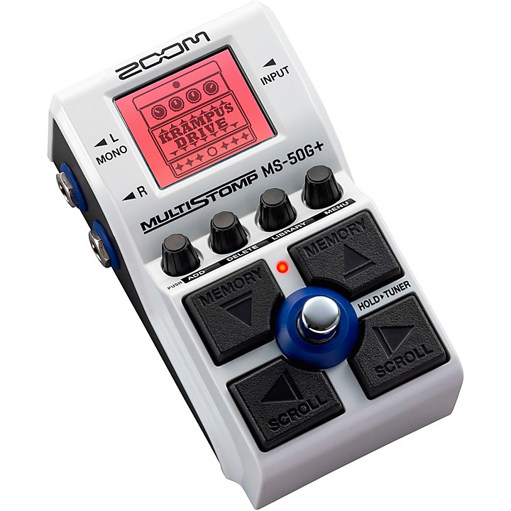 Zoom MS-50G+ Multistomp Guitar Effects Pedal | Music & Arts