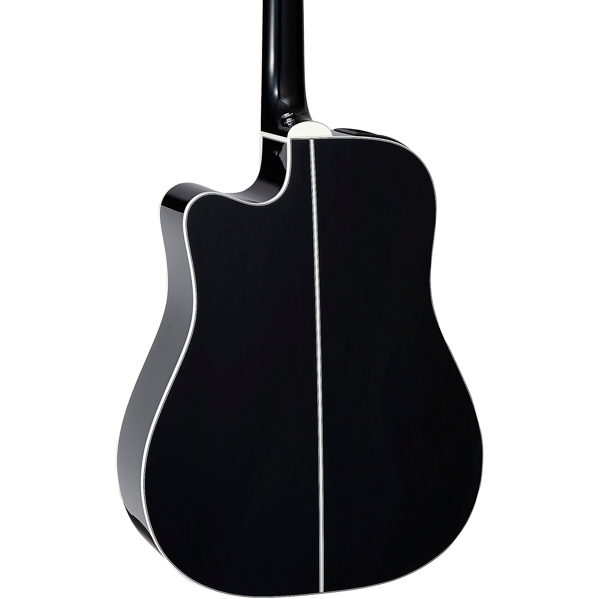 Takamine アコースティックギター ブラック Takamine EF341DX Dreadnought Acoustic-Electric Guitar - Black