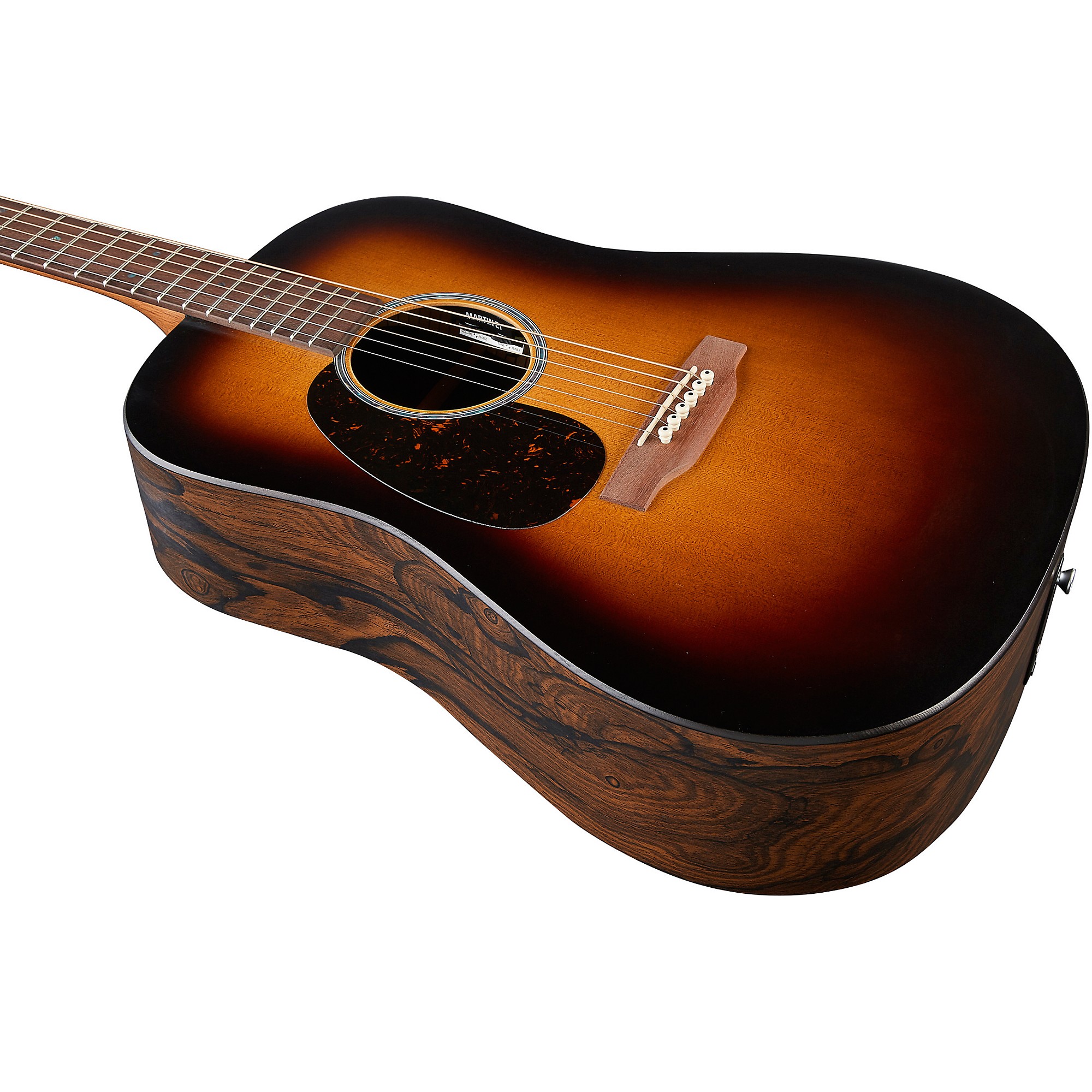 Martin D-X2E Ziricote Left-Handed Dreadnought Acoustic-Electric