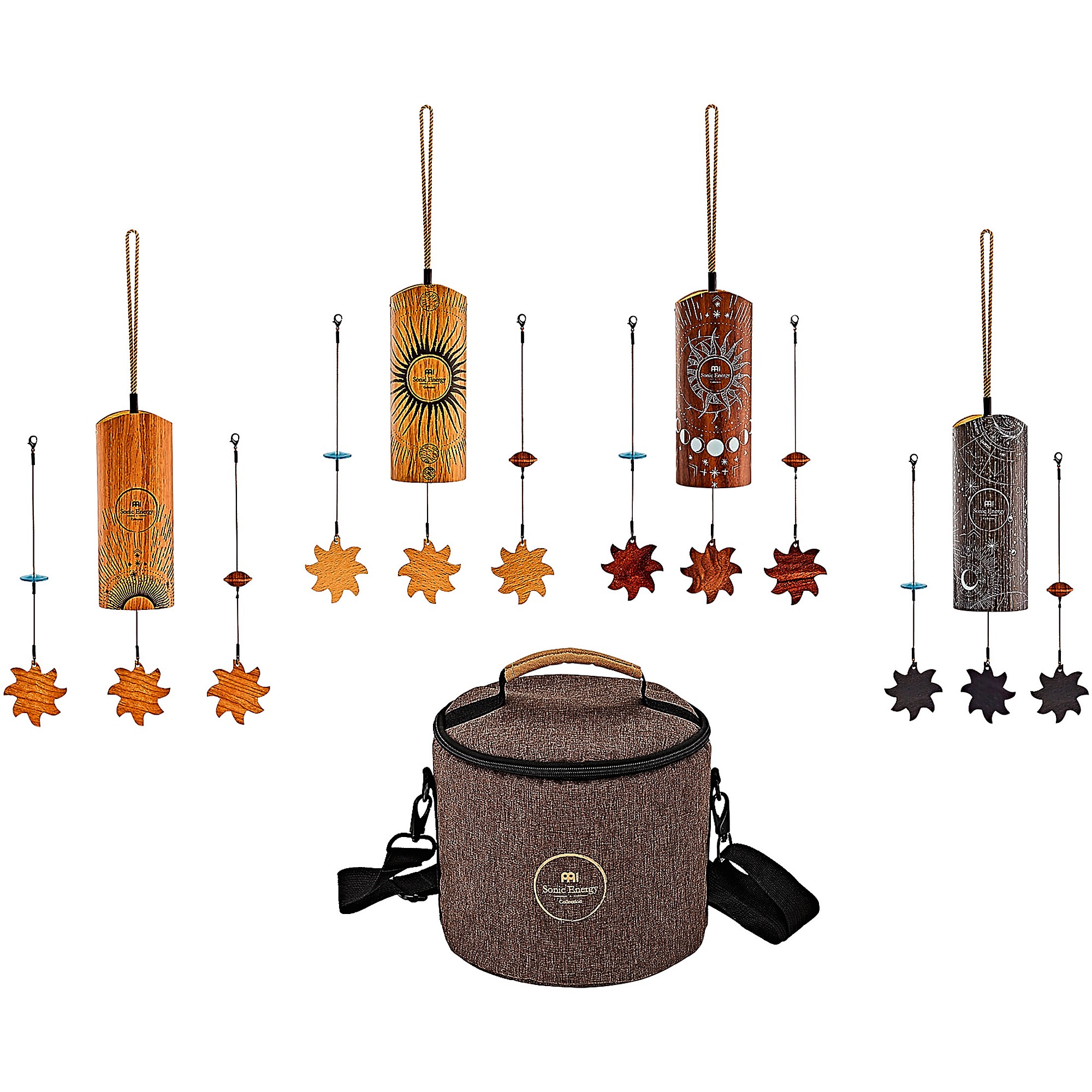 MEINL Sonic Energy Cosmic Bamboo Chime 4-Piece Set, 432 Hz | Music