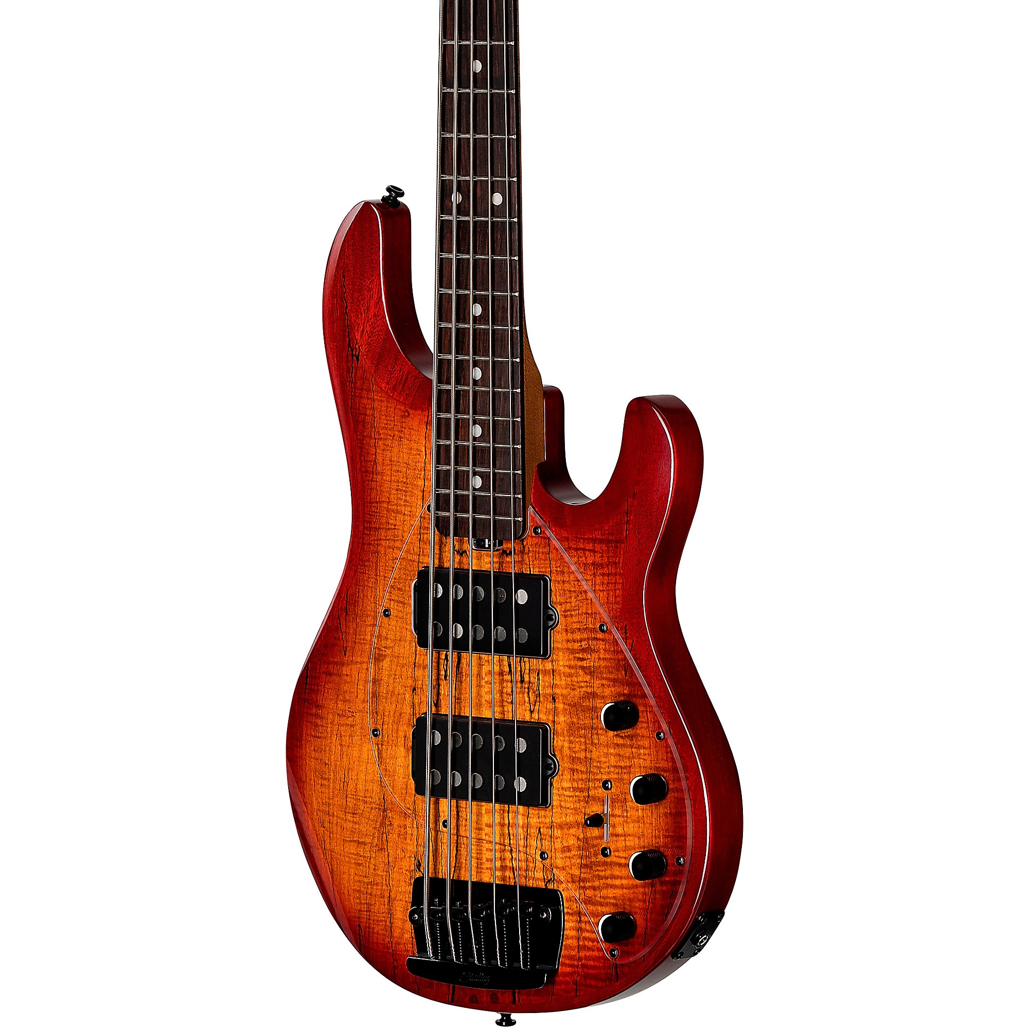 Sterling by Music Man StingRay 5 RAY35 HH Spalted Maple Top