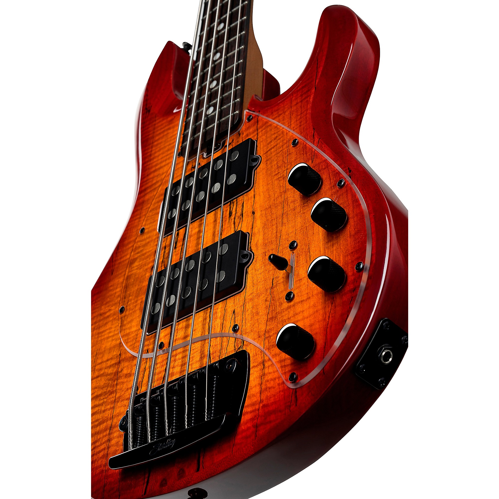 Sterling by Music Man StingRay 5 RAY35 HH Spalted Maple Top