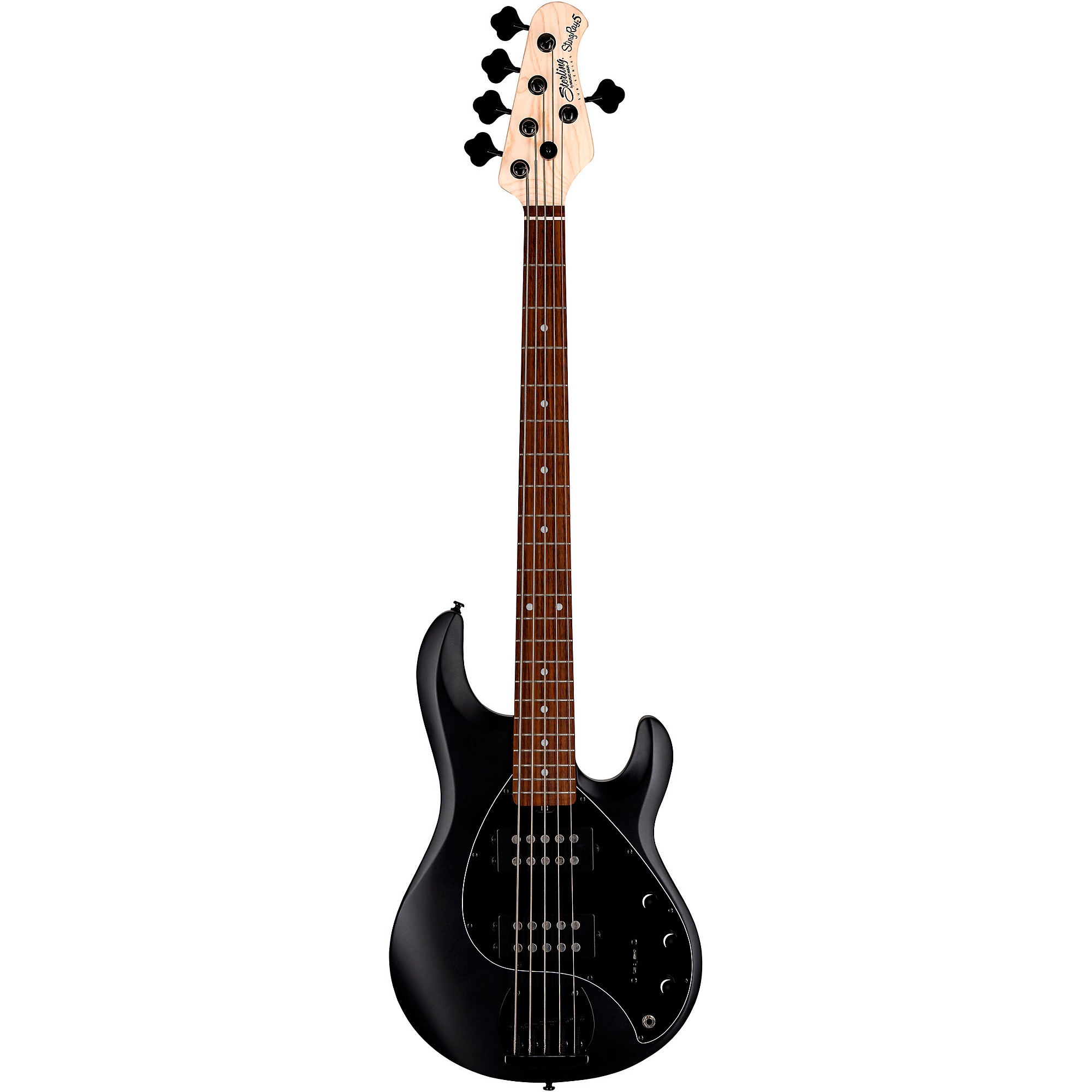 Sterling by Music Man Stingray 5 Ray5 HH Bass Stealth Black