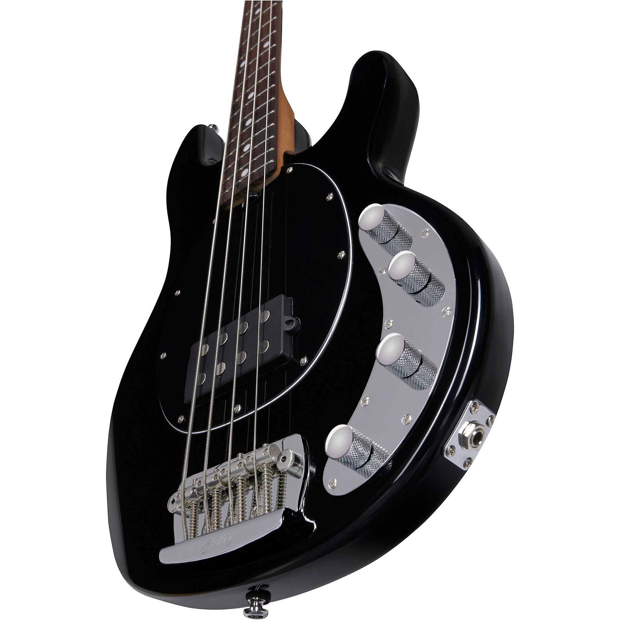 ベース Sterling by Music Man RAY34 Black MH Sterling by Music Man StingRay RAY34 Electric Bass Guitar