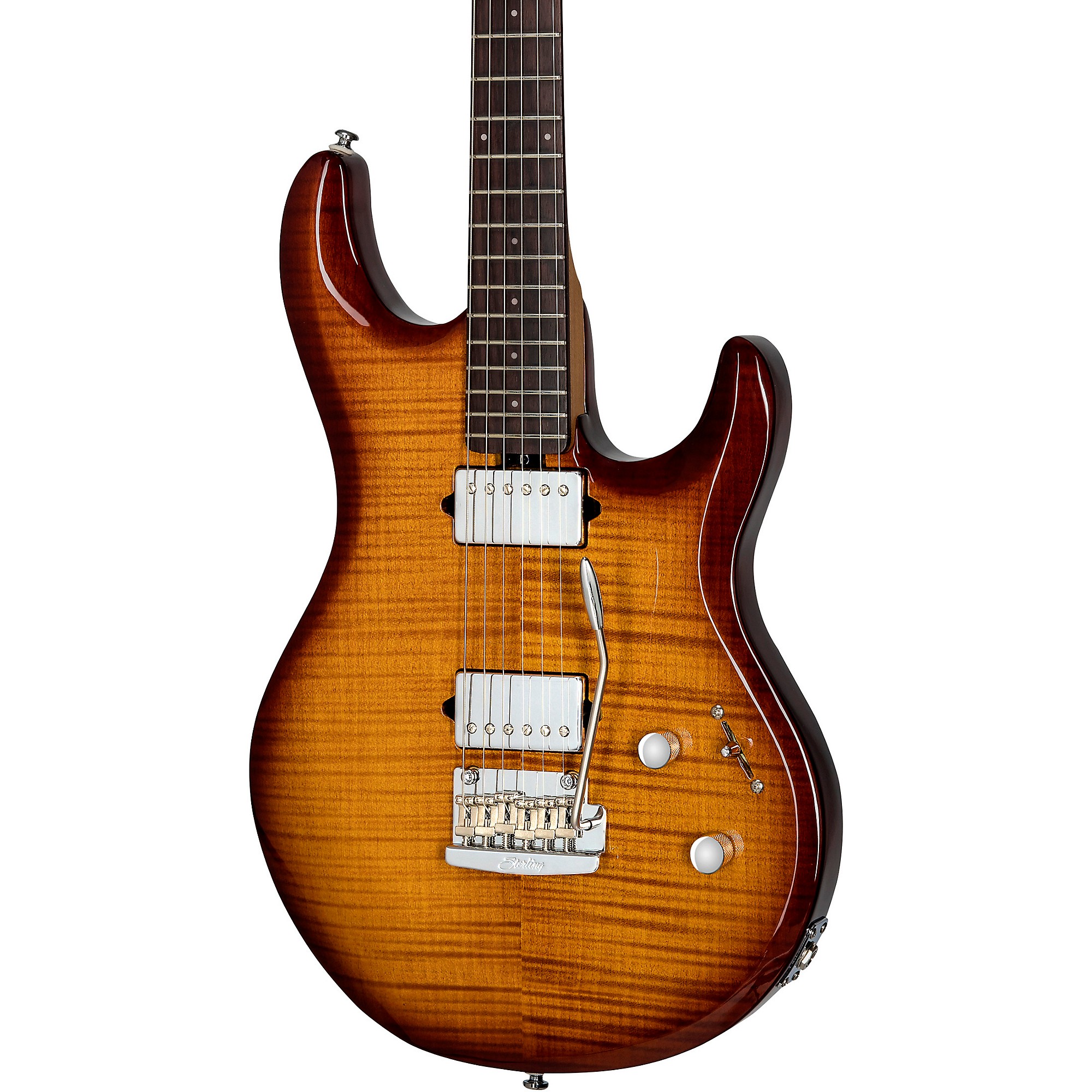 Sterling by Music Man Luke Flame Maple Electric Guitar