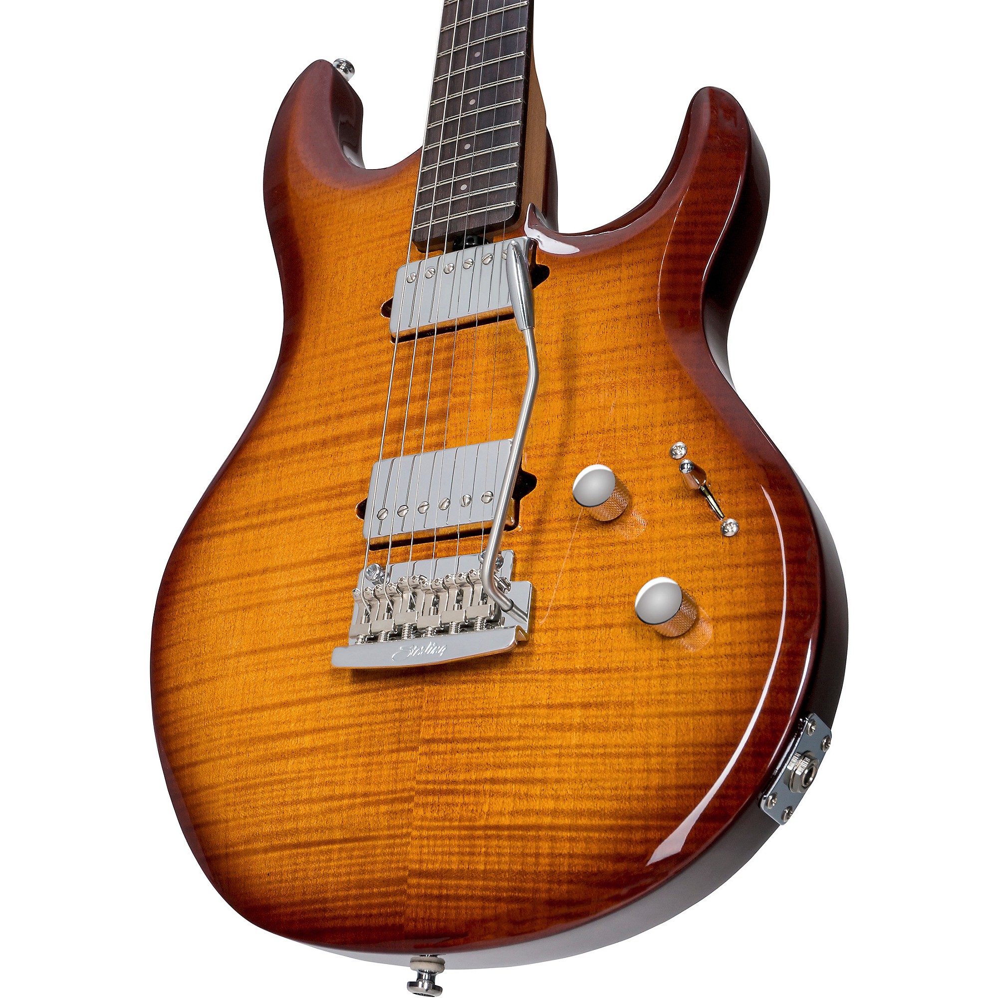 Sterling by Music Man Luke Flame Maple Electric Guitar