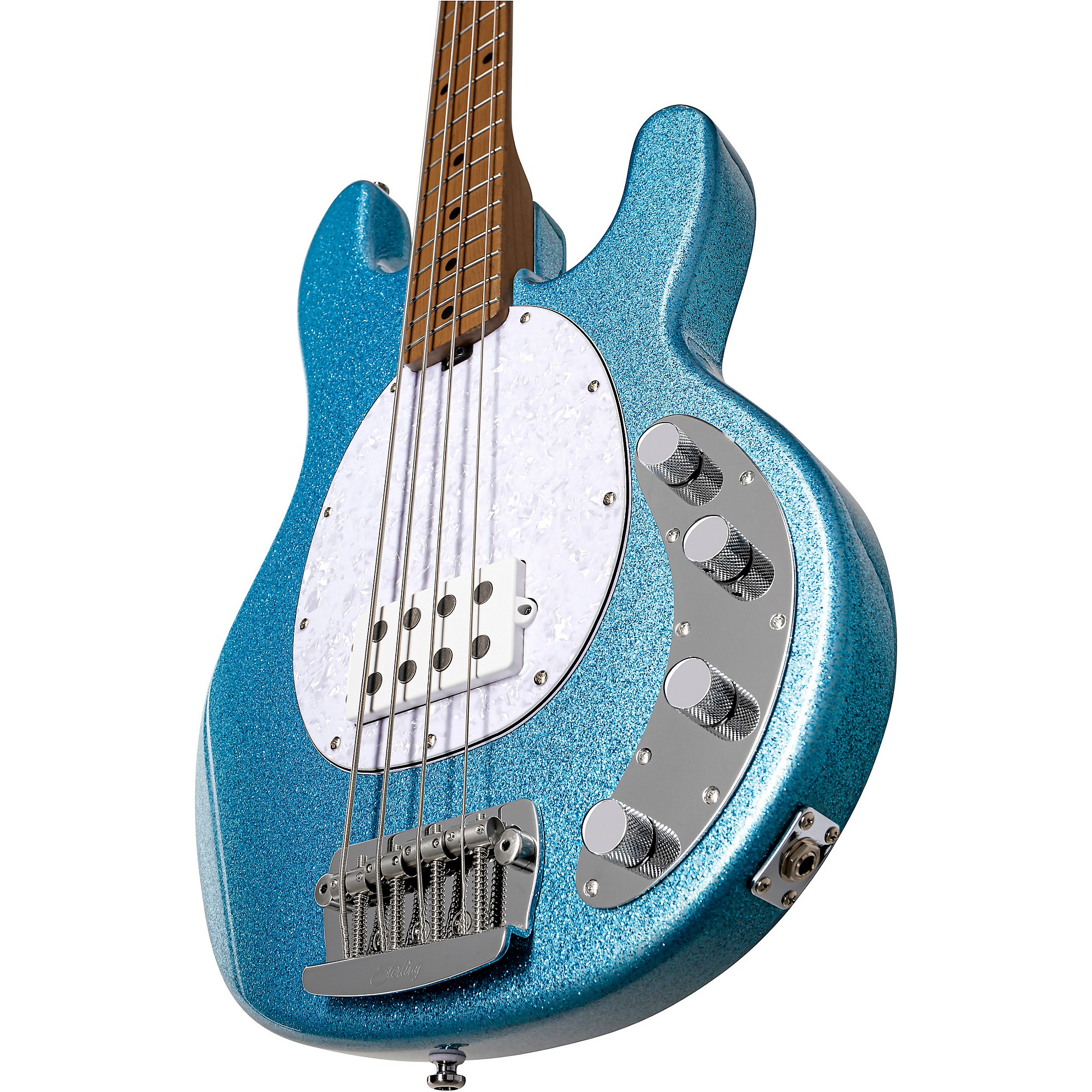 Blue Shine　 Man Sterling by Music Man StingRay Ray4HH Electric Bass Lake