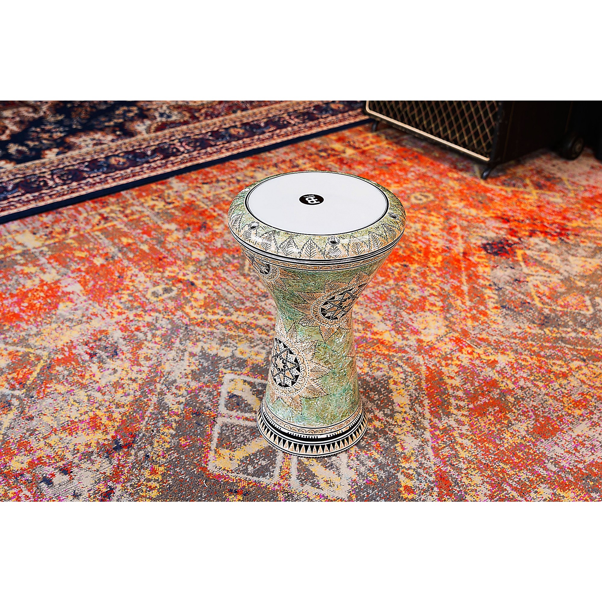 MEINL Percussion ドゥンベック Artisan Edition AEED1 Mosaic Royale〔マイネル パーカッション ダラブッカ タブラ ダルブッカ ダンベック〕 ☆ MEINL HE-3000 ダラブッカ ⁄ ドゥンベック（Black）☆ HE-3000