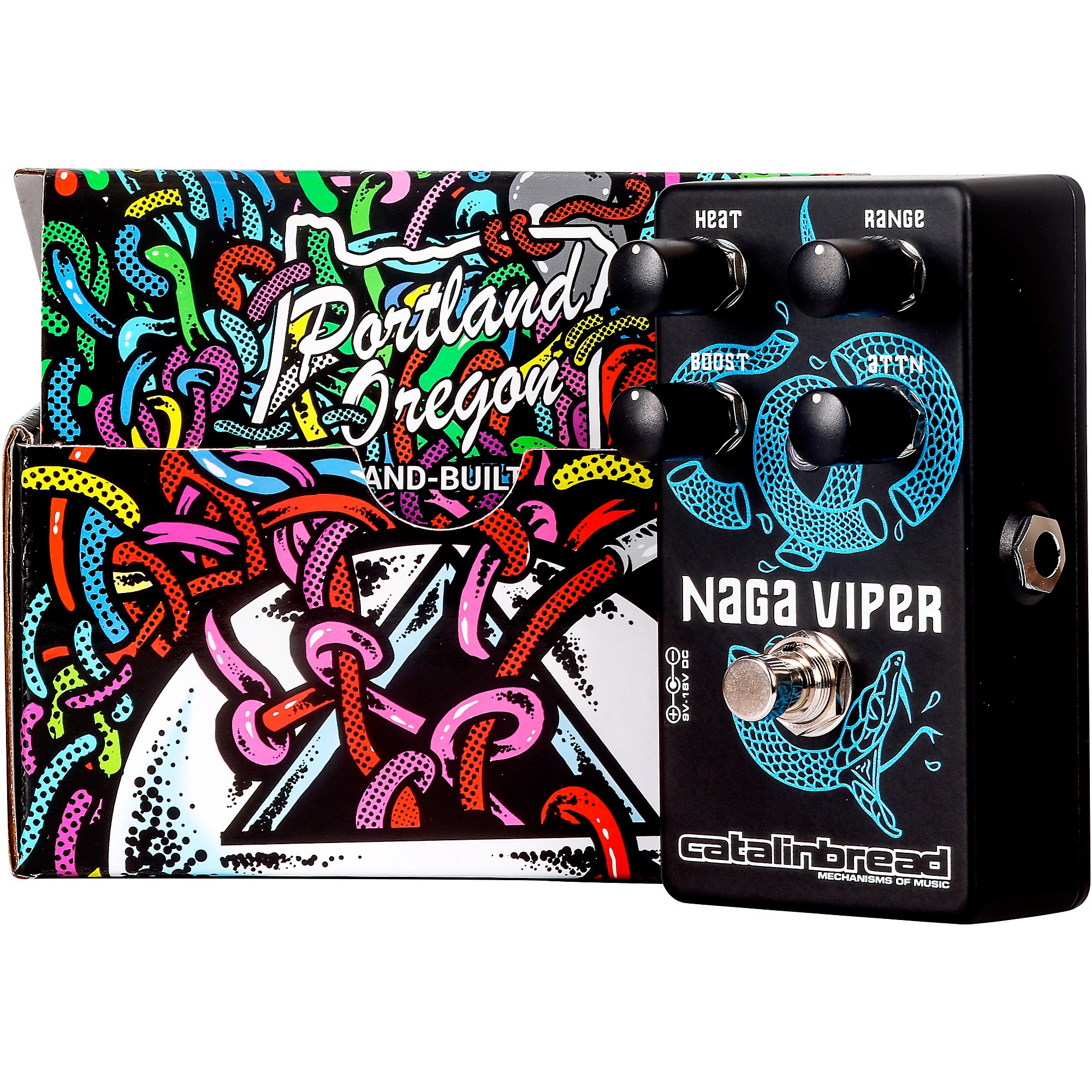 Catalinbread Naga Viper mkII トレブルブースター Catalinbread Naga Viper MKII Treble Booster Effects Pedal