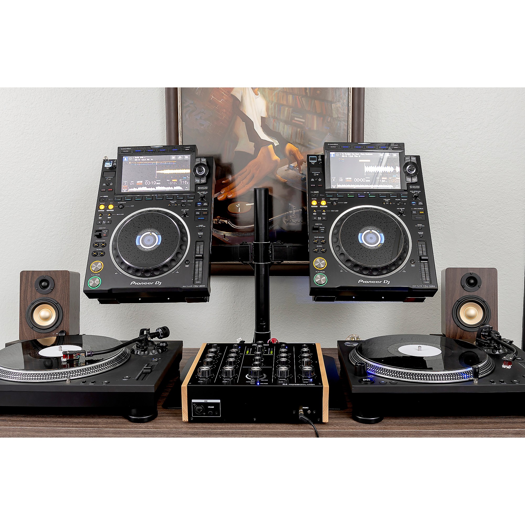 Headliner R4 - 4 Channel Rotary DJ Mixer (US) | Music & Arts Headliner R4 - 4 Channel Rotary DJ Mixer (US) | Music & Arts