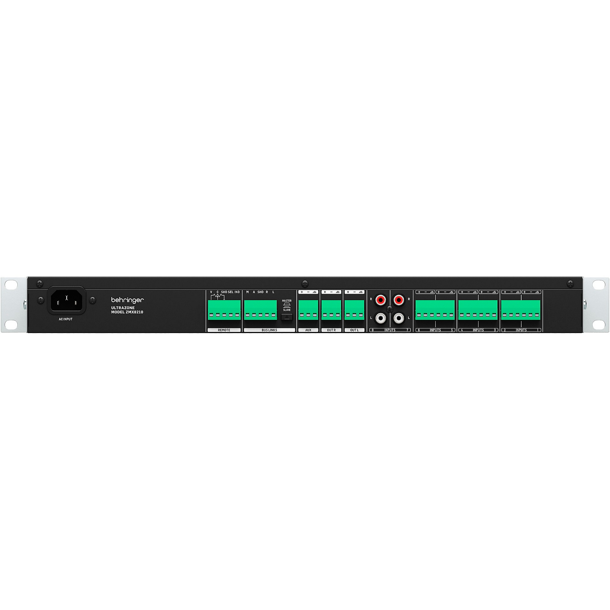 Behringer ULTRAZONE ZMX8210 V2 Rackmount Zone Mixer | Music