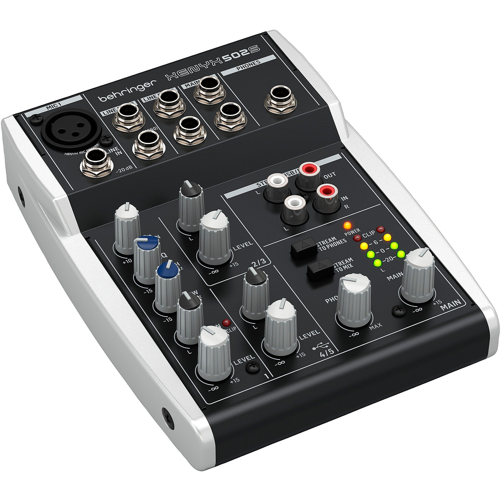 ミキサー　behringer mixer Behringer XENYX 502S 5-Channel Analog Mixer With USB | Music & Arts