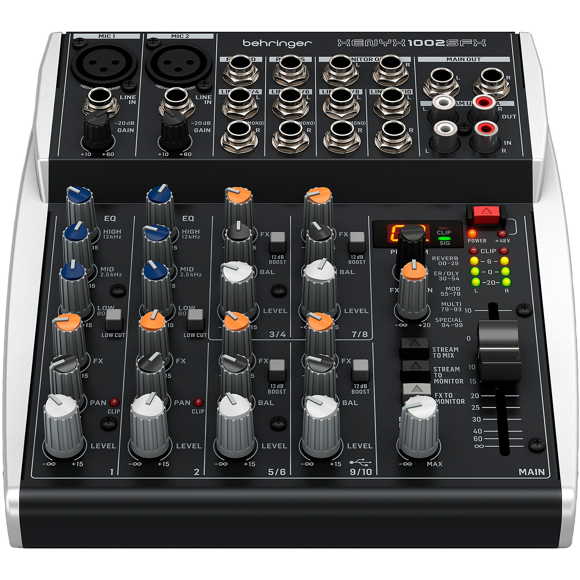 Behringer HENYX 1002SFX（極美品・新品同様） Behringer XENYX 1002SFX / XENYX 1202SFX | USBストリーミング