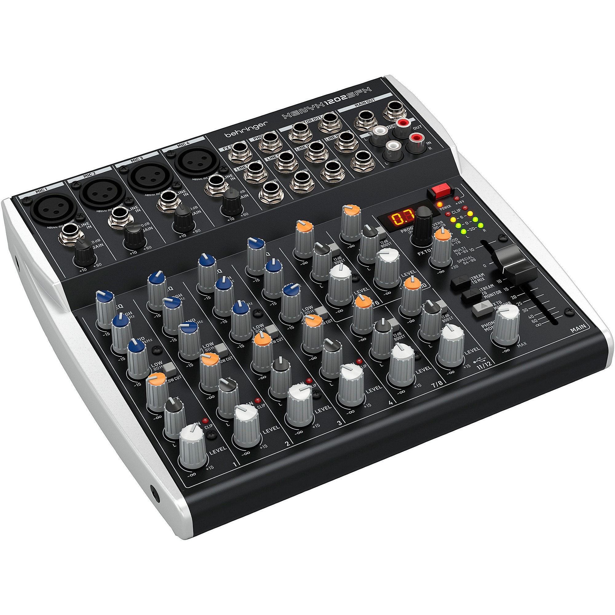Behringer XENYX 1202SFX 12-Channel Analog Mixer With USB Behringer XENYX 1202SFX 12-Channel Analog Mixer With USB