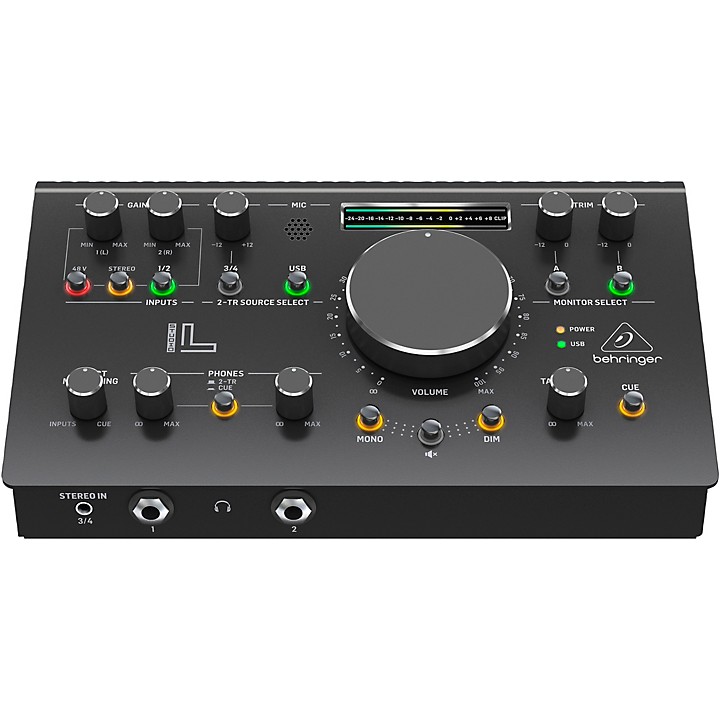 Behringer STUDIO L High-End Studio Control With VCA Control and USB Audio  Interface | Music & Arts