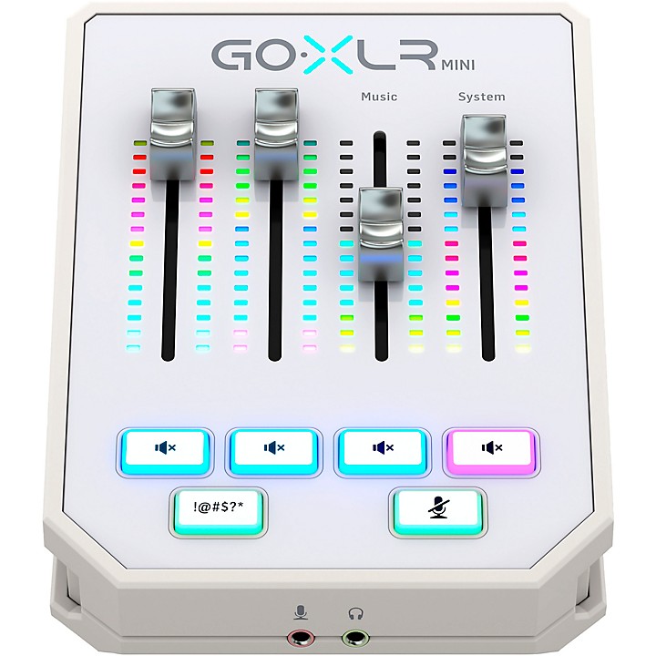 GoXLR Mini Mixer & USB Audio Interface 2024 for Streamers,Gamers & Podcaster