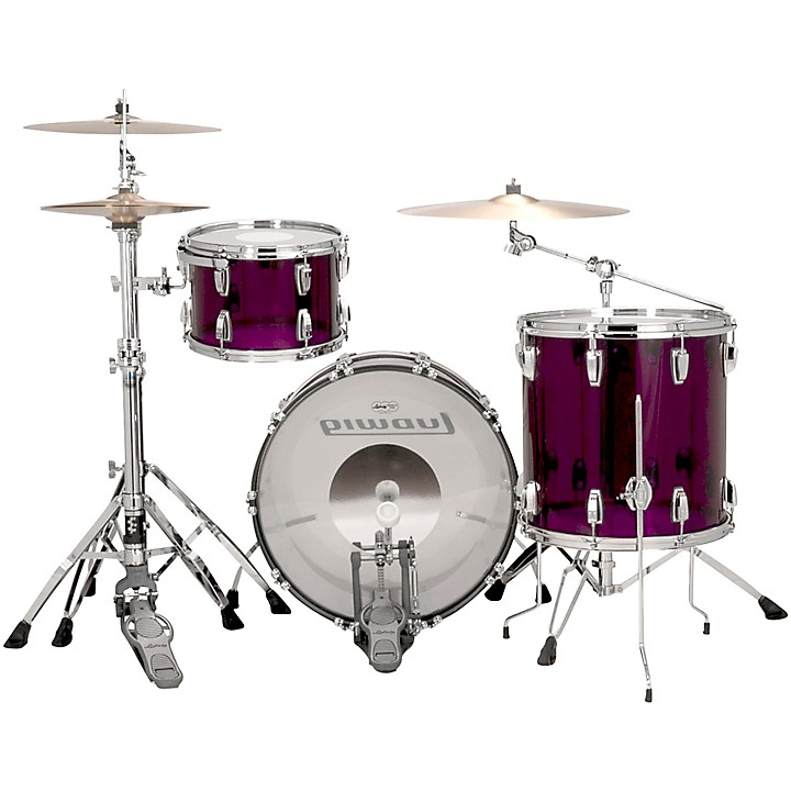 Ludwig Vistalite 3-dijelni Fab Shell PackLudwig Vistalite 3-dijelni Fab Shell Pack  