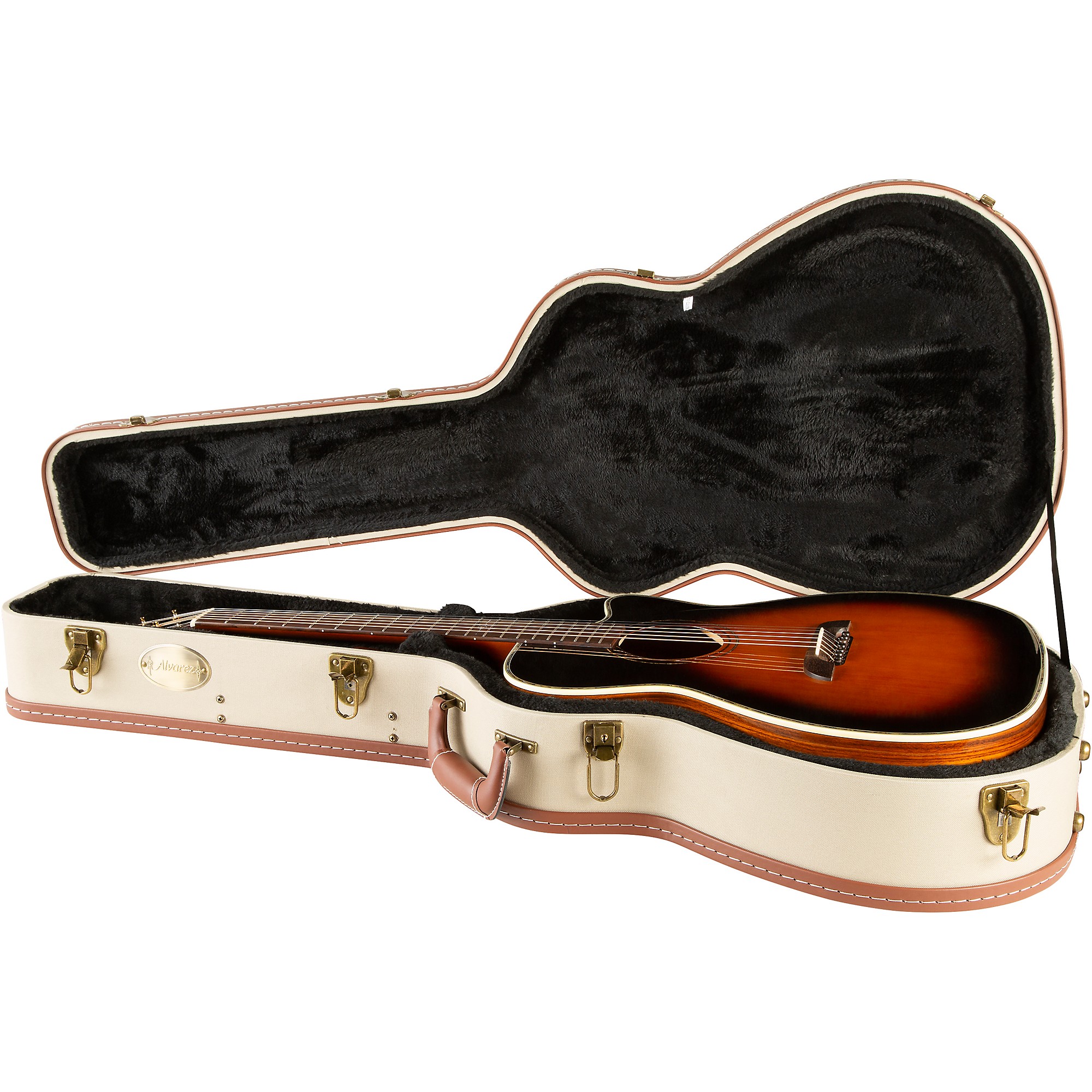 Alvarez Yairi WY1 Cutaway Folk-OM Acoustic-Electric Guitar