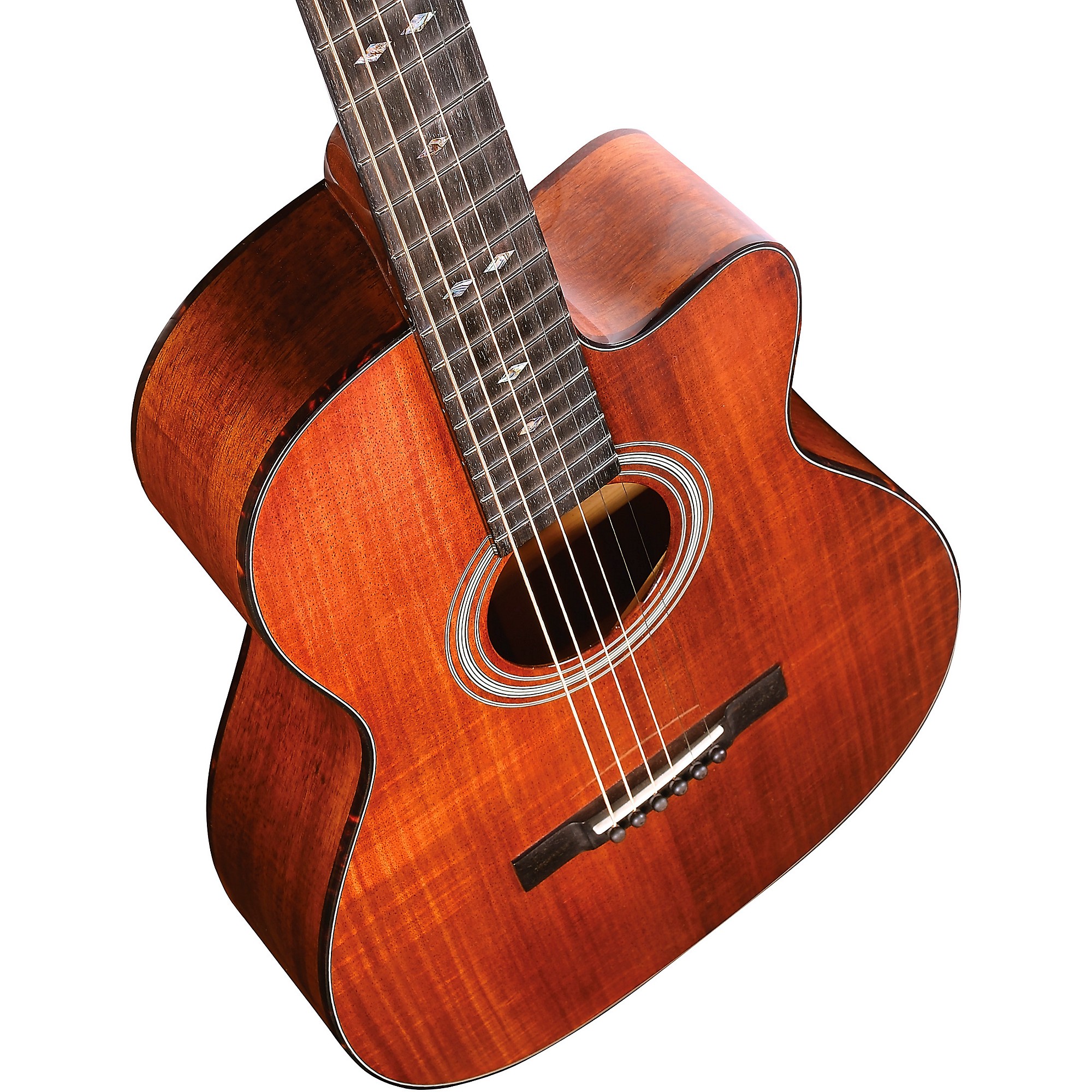 Recording King RP2-729-C Tonewood Reserve Koa 00 Cutaway