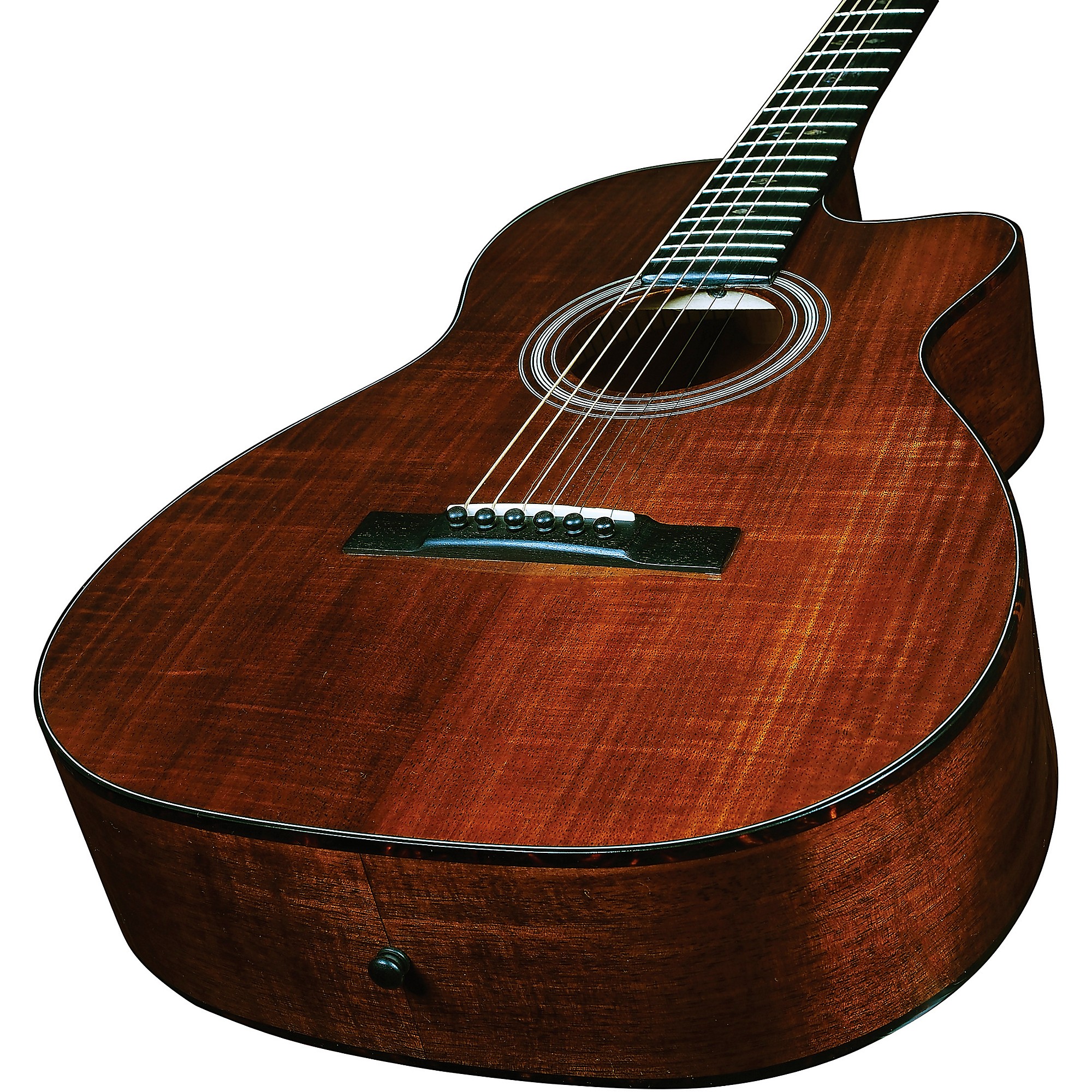 Recording King RP2-729-C Tonewood Reserve Koa 00 Cutaway