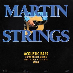 Martin M100 80/20 Acoustic Bass Strings