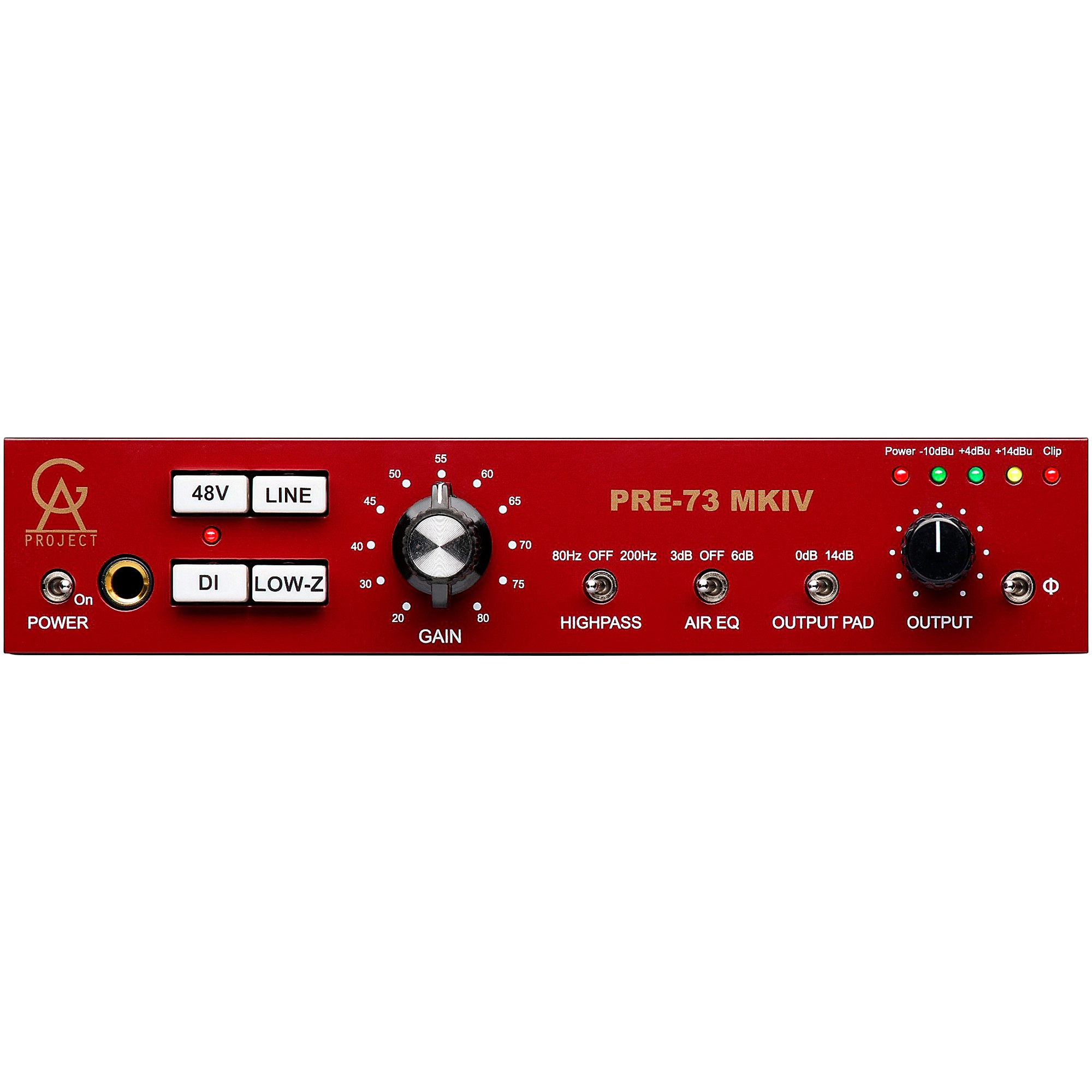 ［GOLDEN AGE PROJECT］PRE-73 MK Ⅳ Golden Age Project PRE-73 MKIV Mic Preamp | Music & Arts