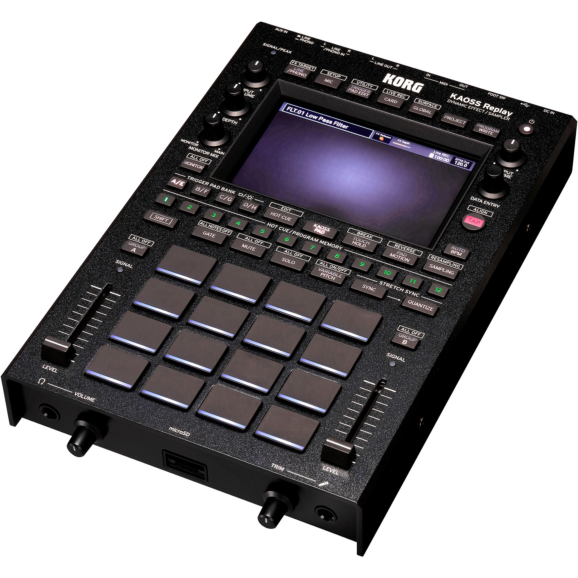 KORG KAOSS Replay Dynamic Effects Processor and Sampler | Music & Arts