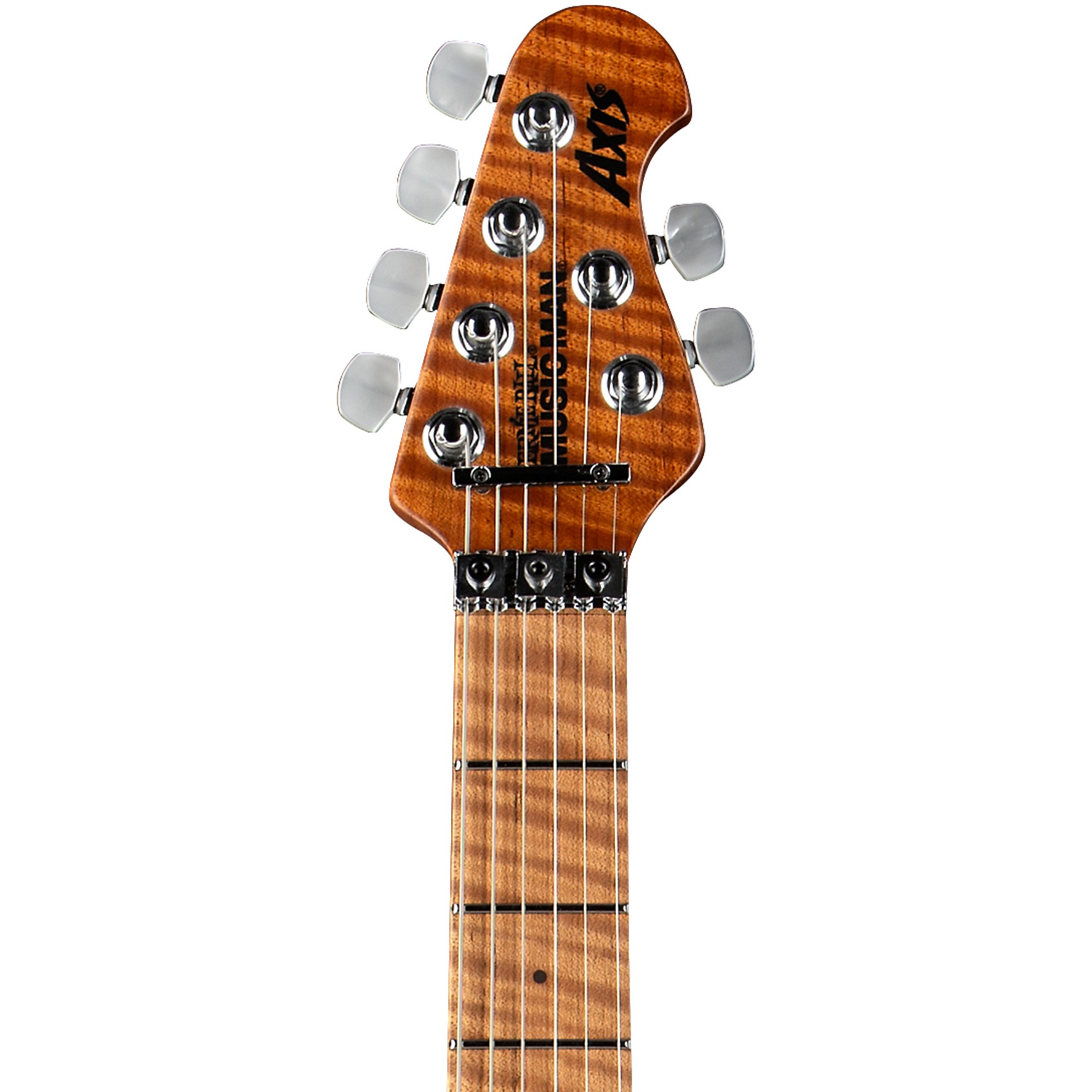 ギター MUSIC MAN AXIS USA EVH Flame Top sunbur Ernie Ball Music Man Axis Flame Top (Satin) Electric Guitar
