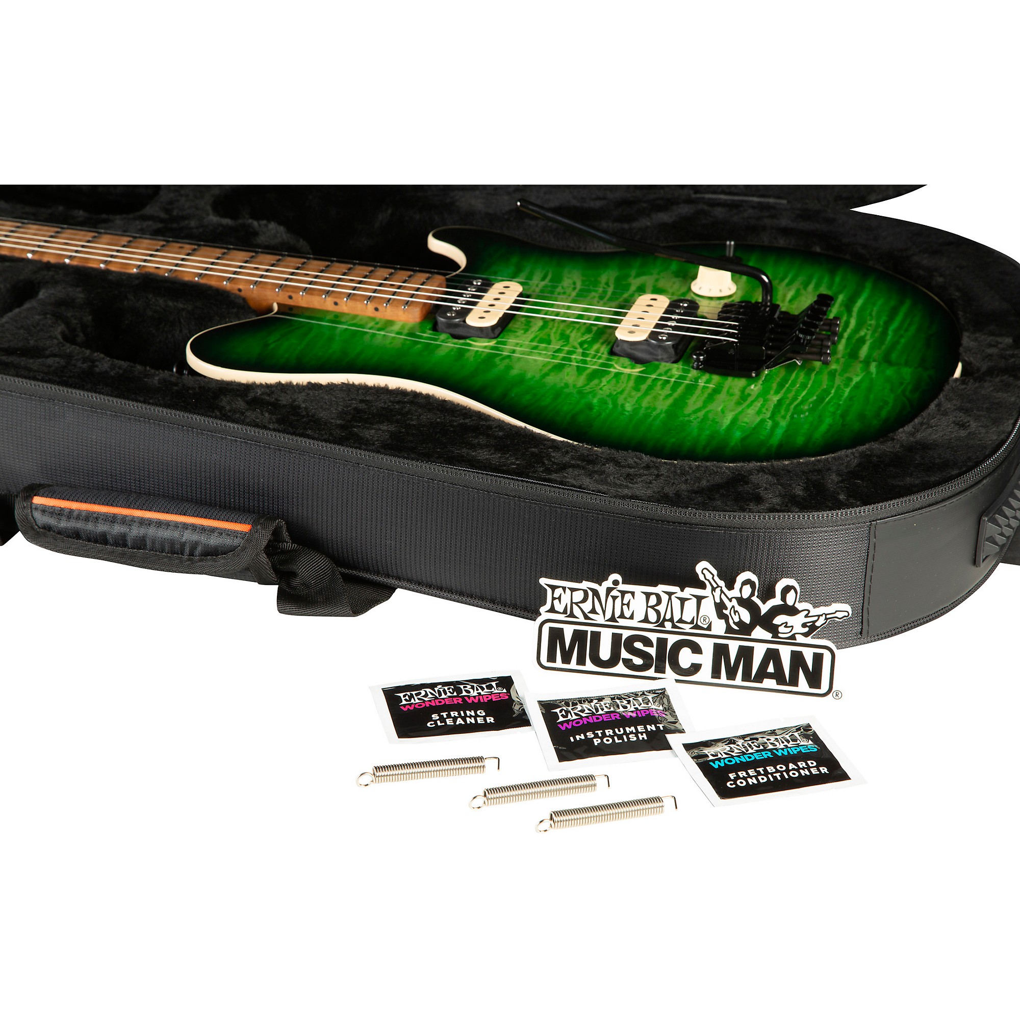 波男 Ernie Ball Music Man Axis Flame Top Electric Guitar | Music