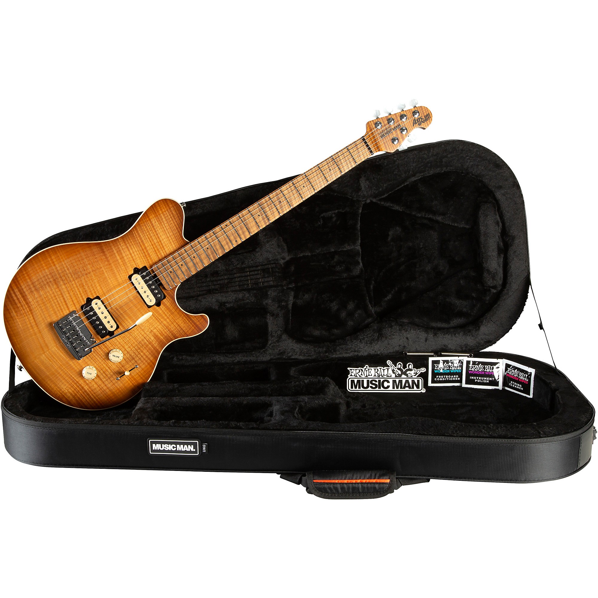 Ernie Ball Music Man Axis Super Sport Flame Top (satin