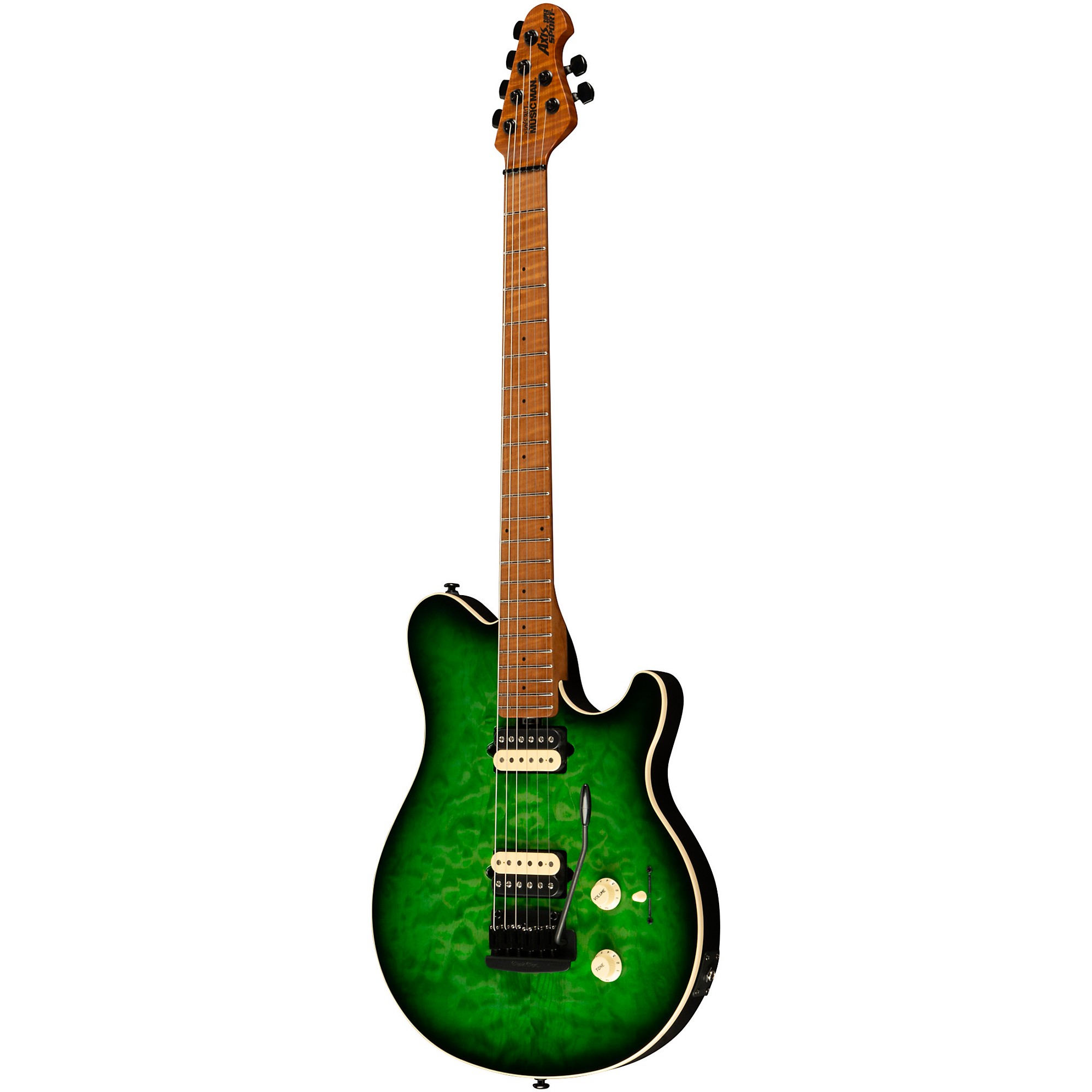 Ernie Ball Music Man Axis Super Sport Quilt Top Electric