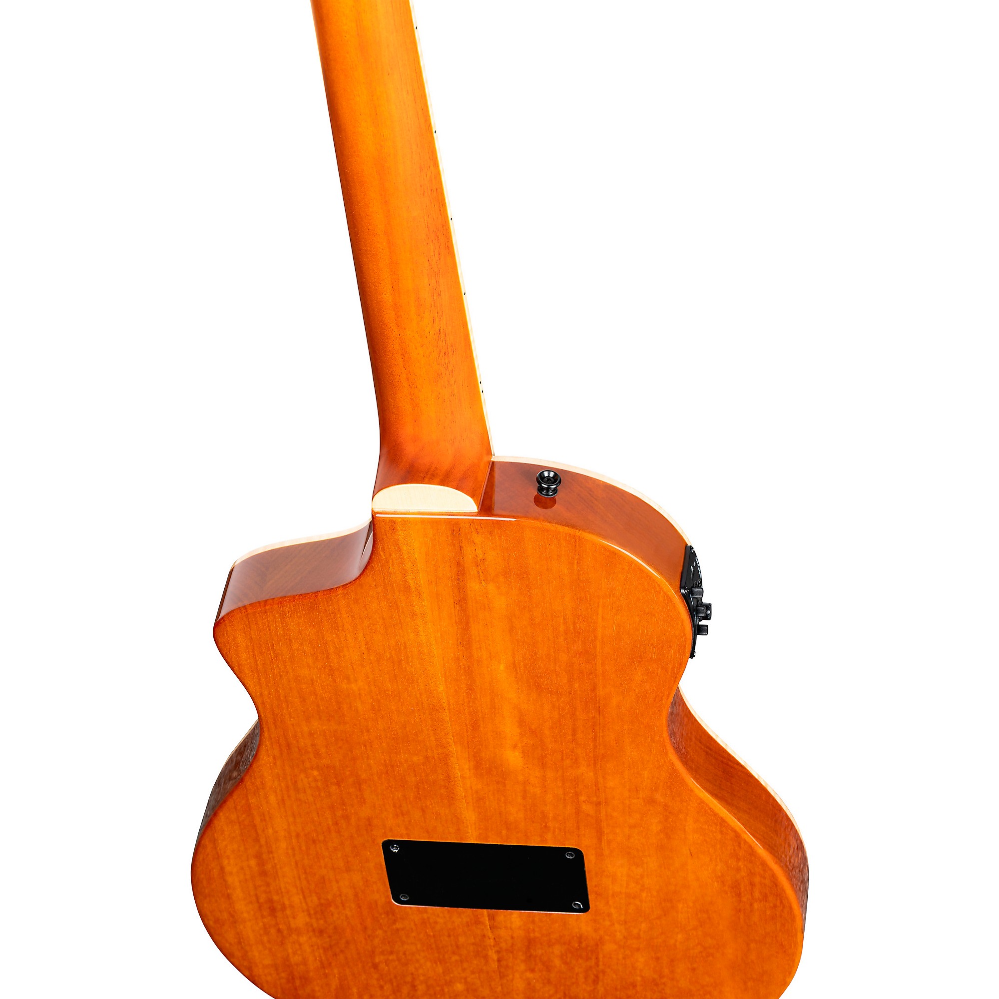 Ortega RTPDLX Flamed Maple Nylon-String Acoustic-Electric Guitar