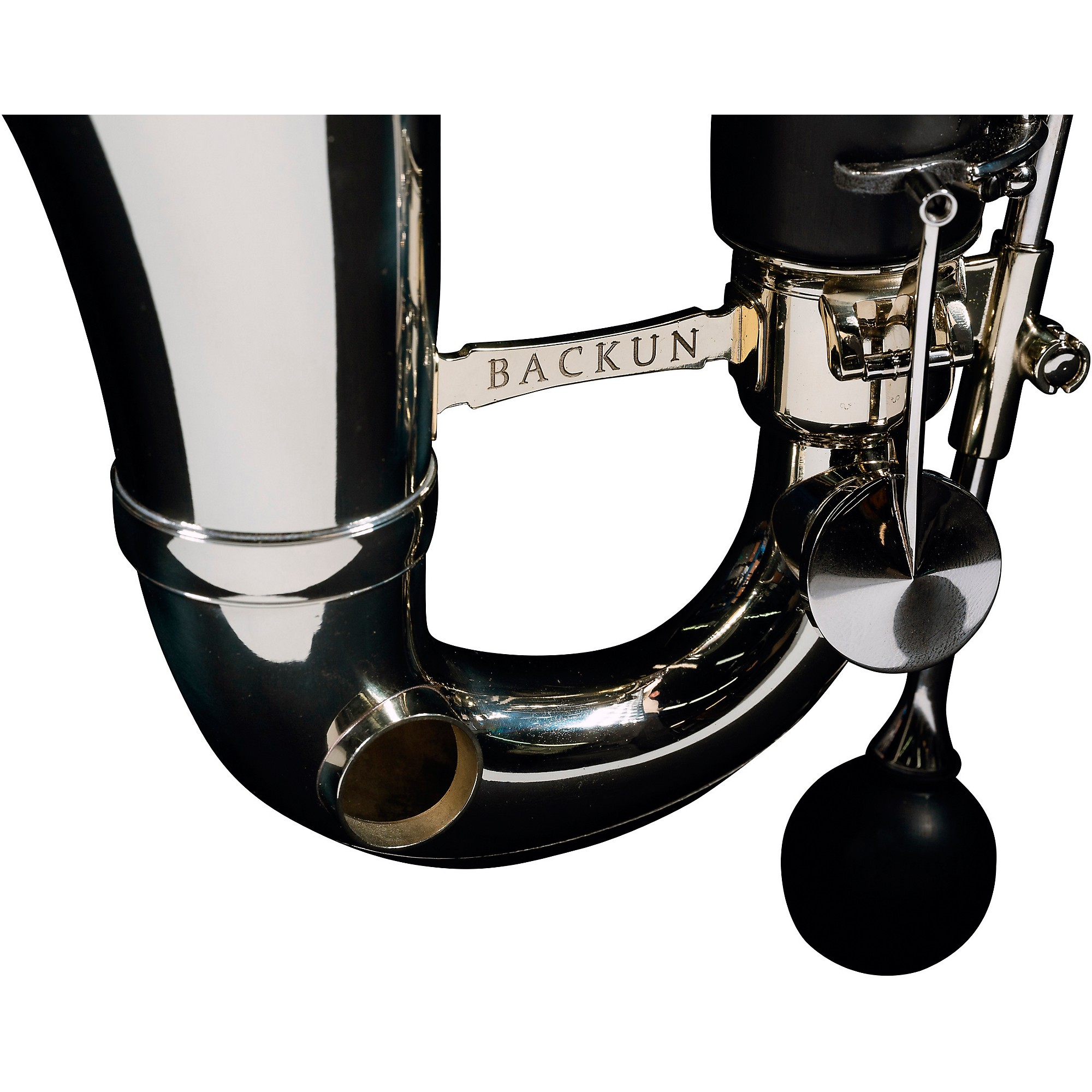 BACKUN Backun Alpha Low Eb Synthetic Bass Clarinet with Nickel
