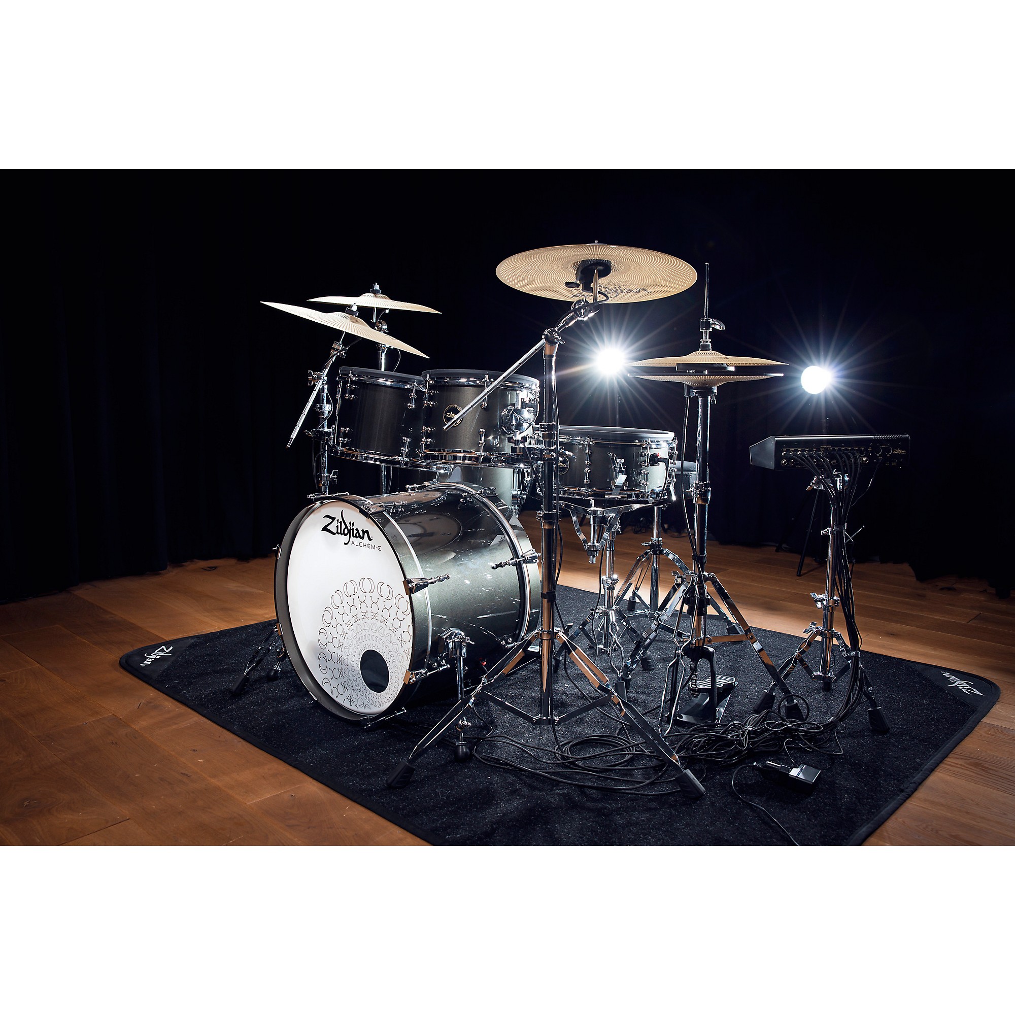 Zildjian ALCHEM-E Gold EX Electronic Drum Kit | Music & Arts