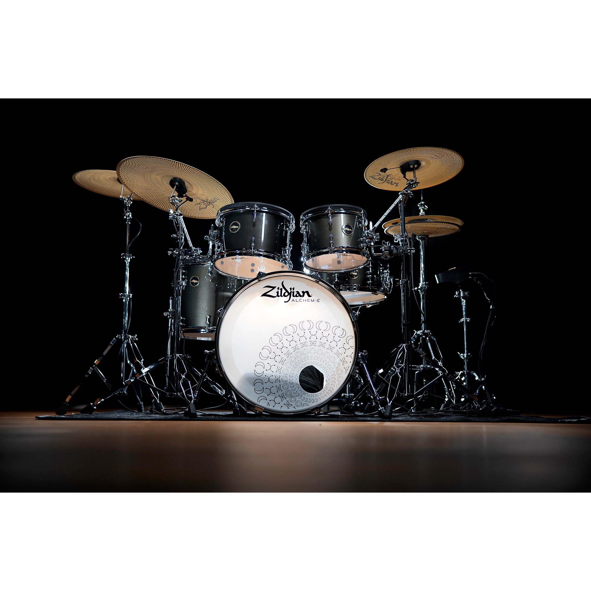 Zildjian ALCHEM-E Gold EX Electronic Drum Kit | Music & Arts