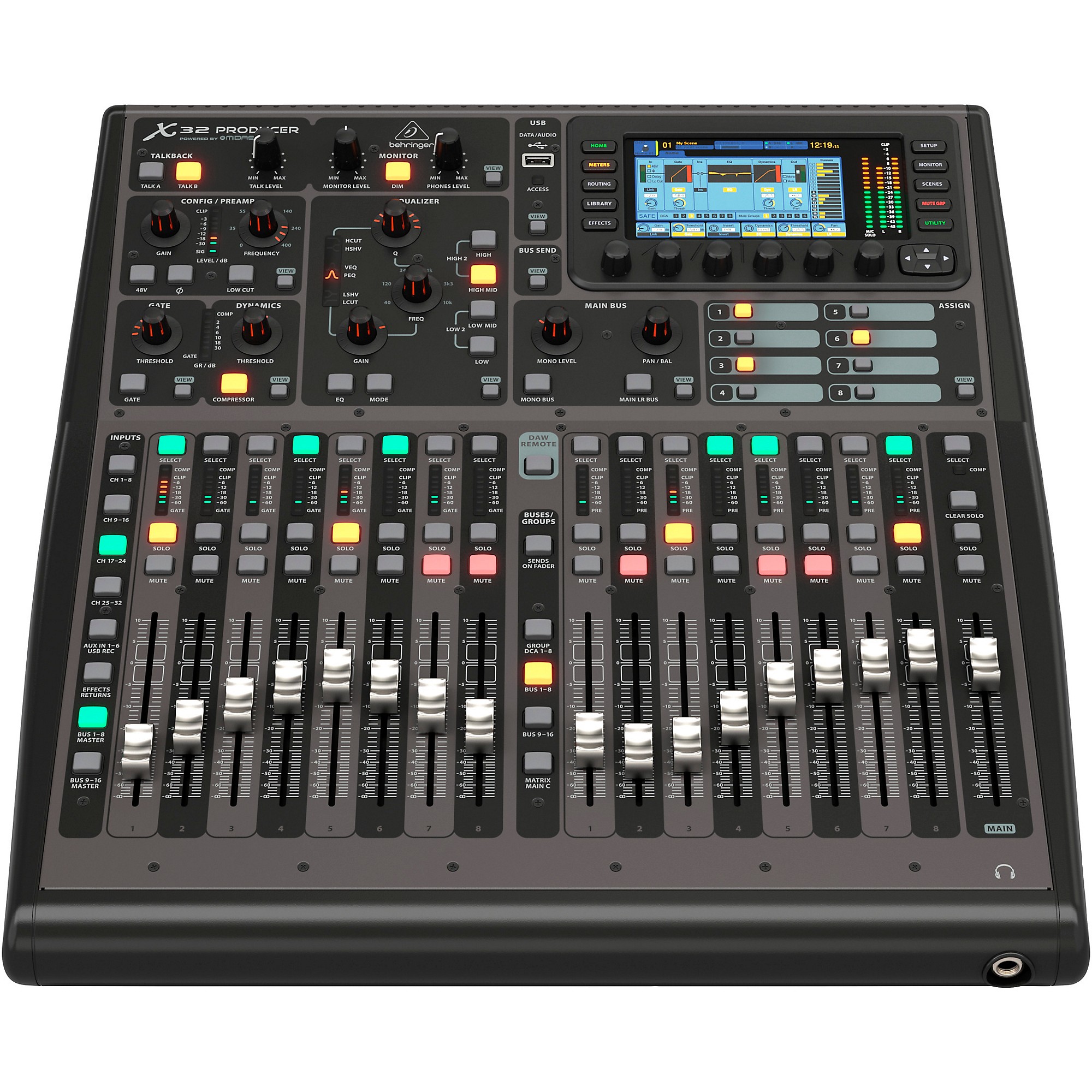 Behringer X32 デジタルミキサー セット売り Behringer X32 PRODUCER Bundle With S32 Digital Stage Box | Music