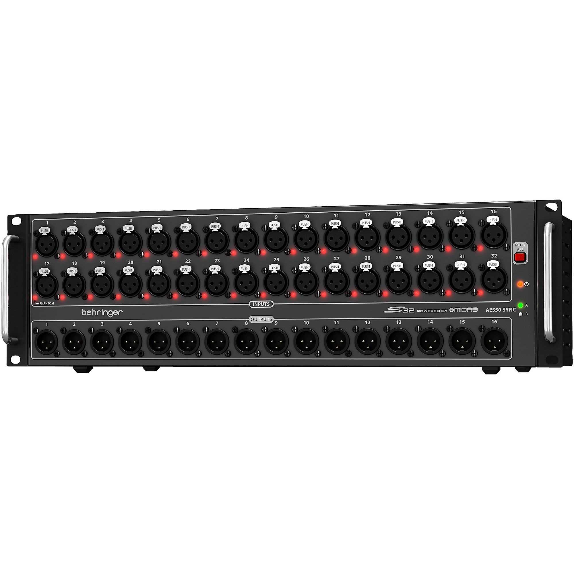Behringer X32 Digital Mixing Console Bundle With S32 Digital Stage