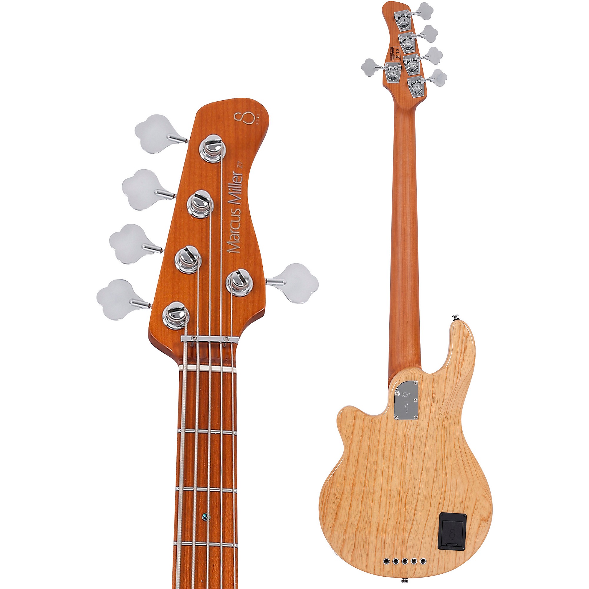 ベース Marcus Miller Z7-5 Marcus Miller Z7-5 Natural Swamp Ash – United States