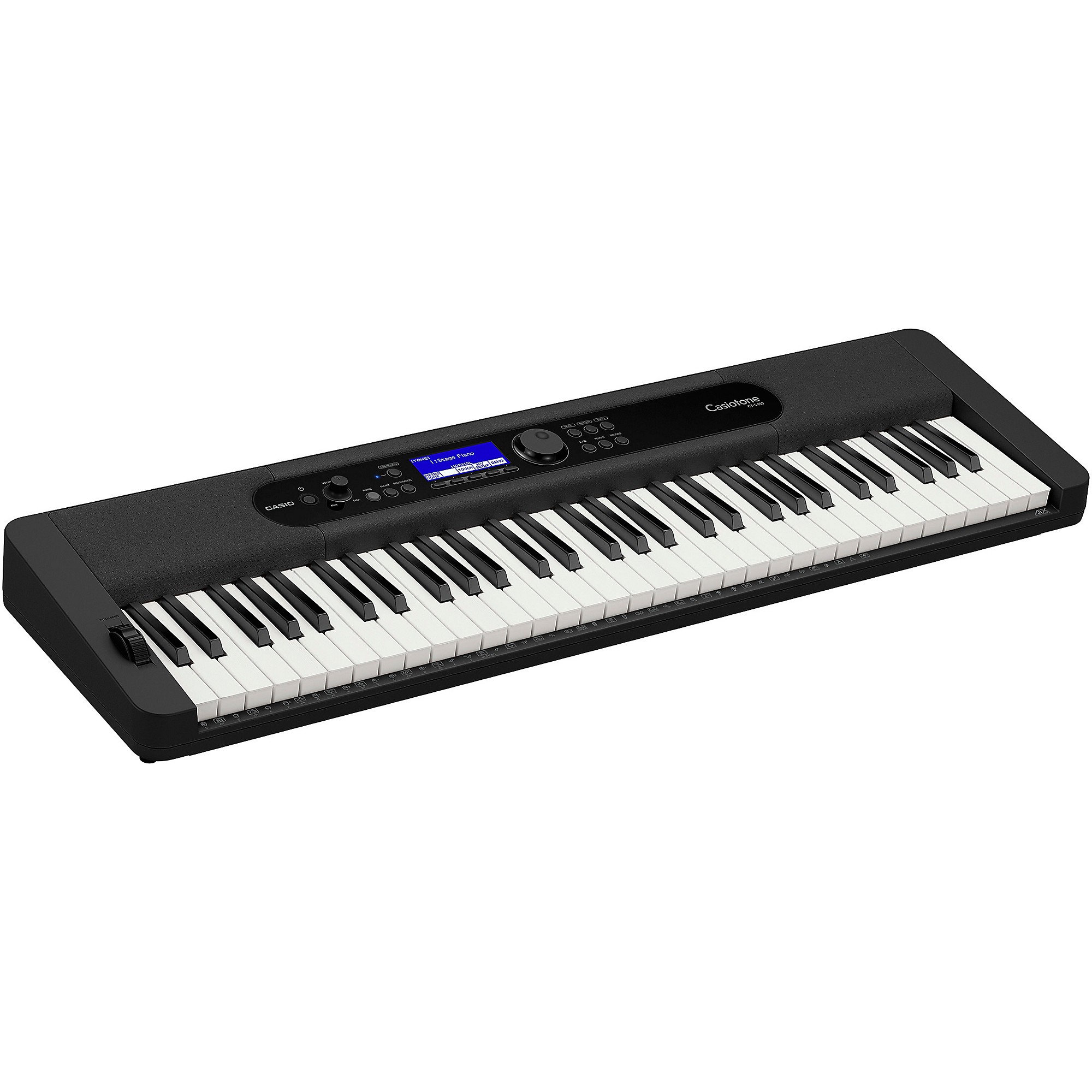 Casio Casiotone CT-S400 61-Key Portable Keyboard Essentials Bundle