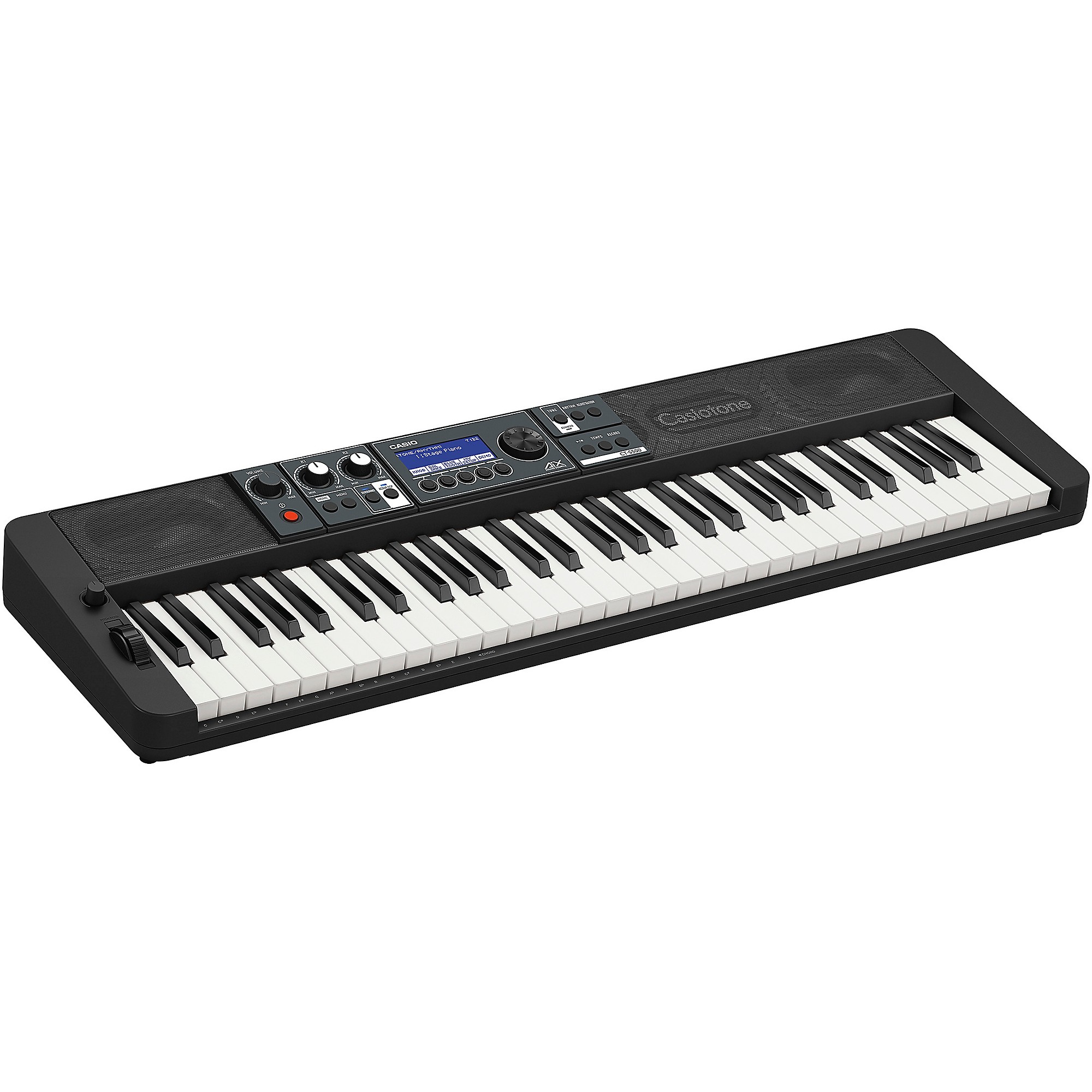 【肉　】CASIO CT-S500 Casiotone 61鍵キーボード Casio Casiotone CT-S500 61-Key Portable Keyboard Essentials Bundle