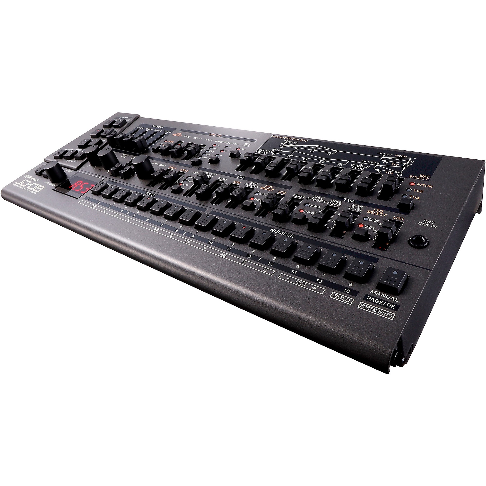 Roland JD-08 [JD-800] Boutique Synthesizer With Decksaver Cover