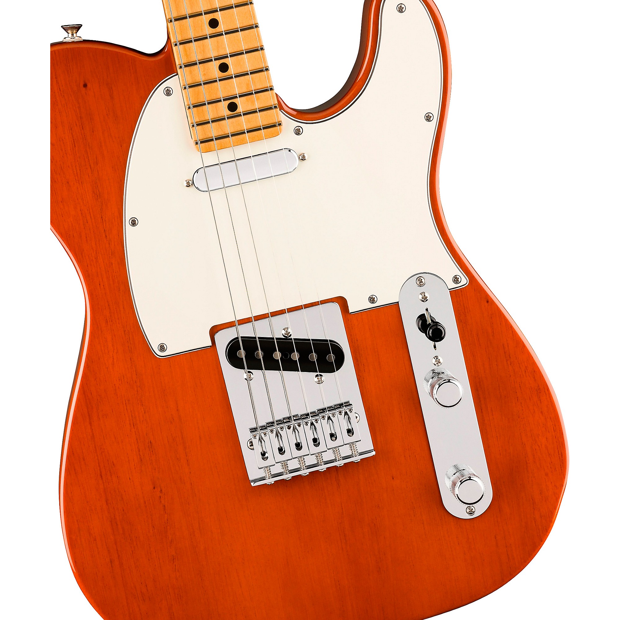 ギター FENDER PLAYER TELECASTER MN CapriOrange Fender Player Telecaster MN, Capri Orange at Gear4music