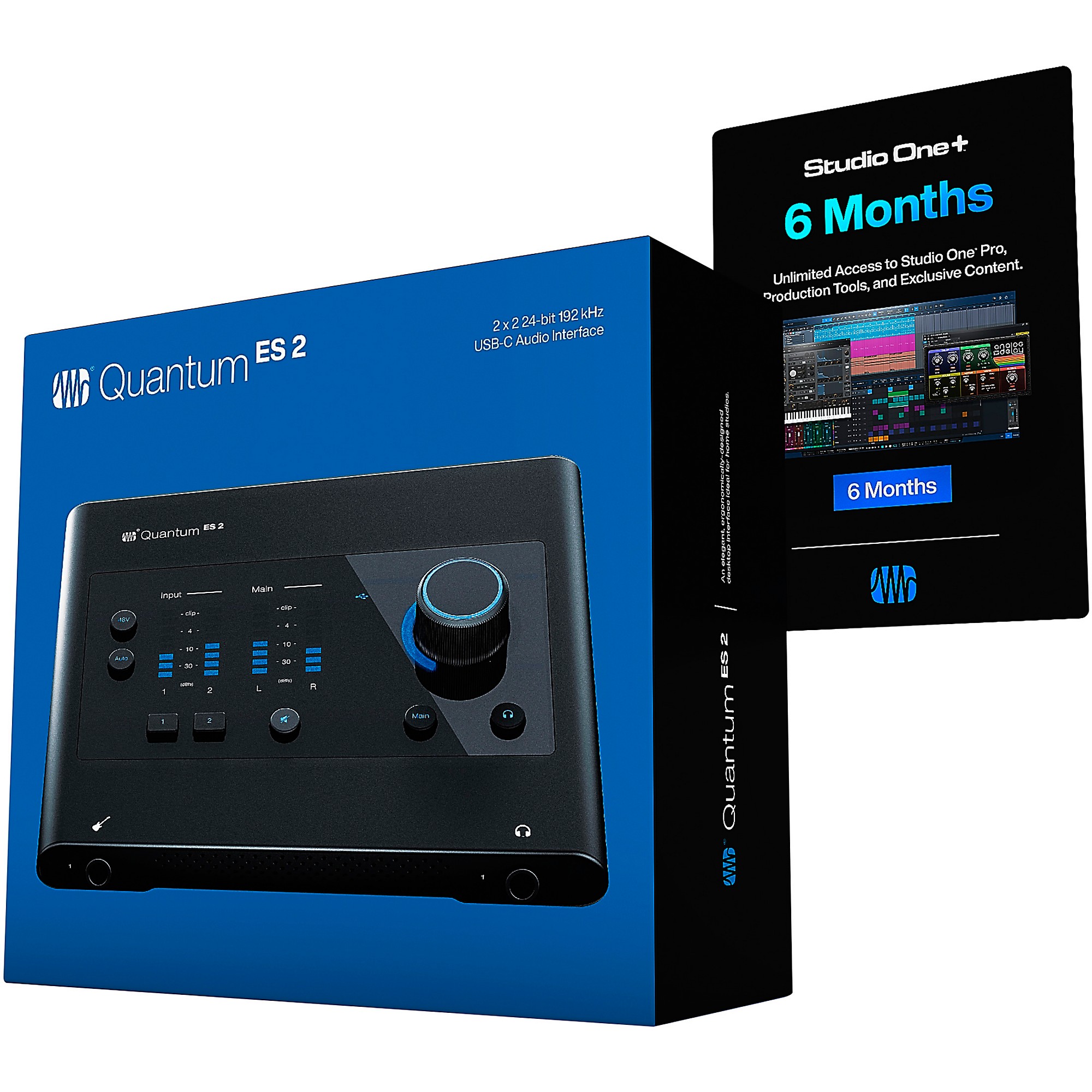 PreSonus Quantum ES2 Audio Interface With Eris 2nd Gen Studio