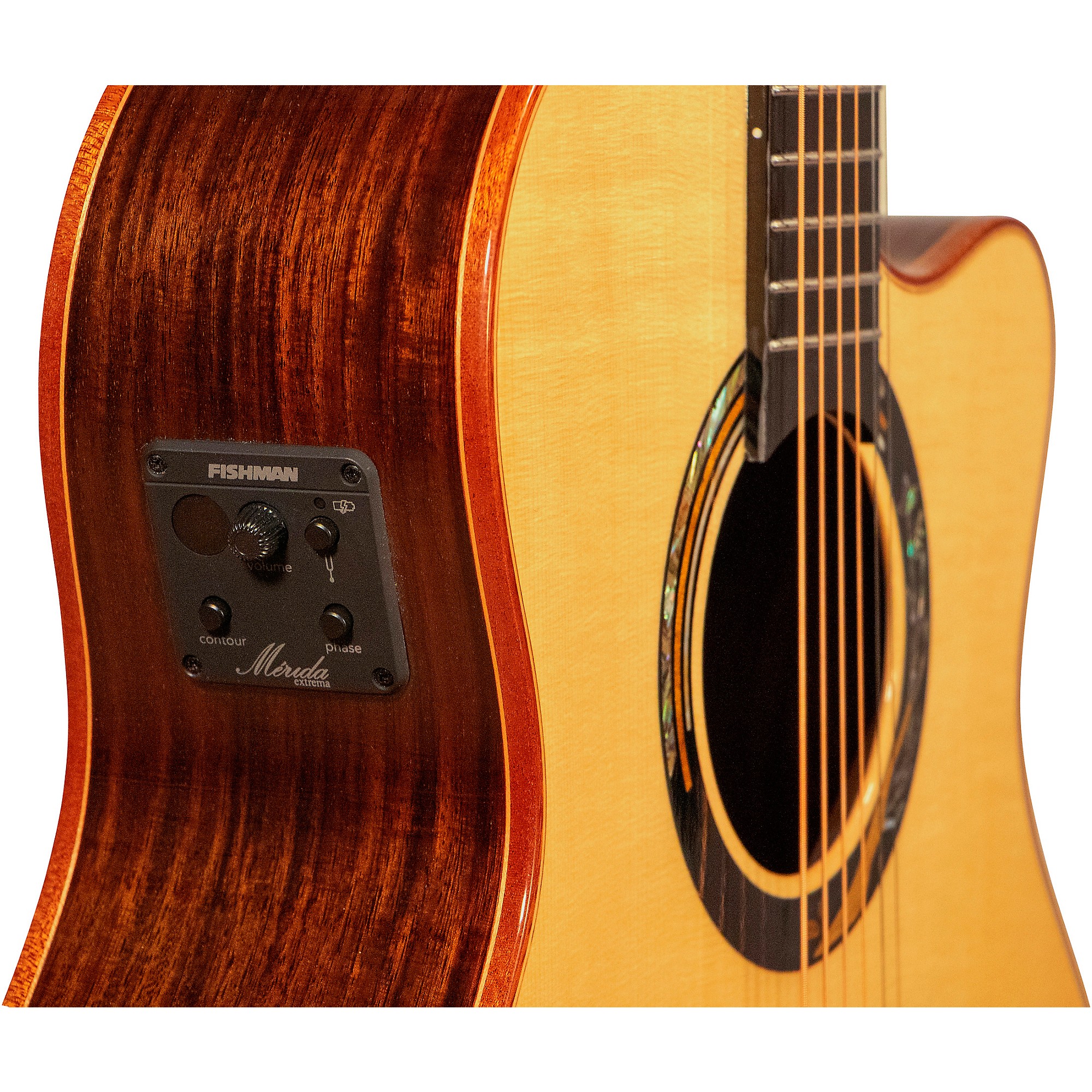 Acoustic Guitar Merida Extrema Custom Palas Natural Solid