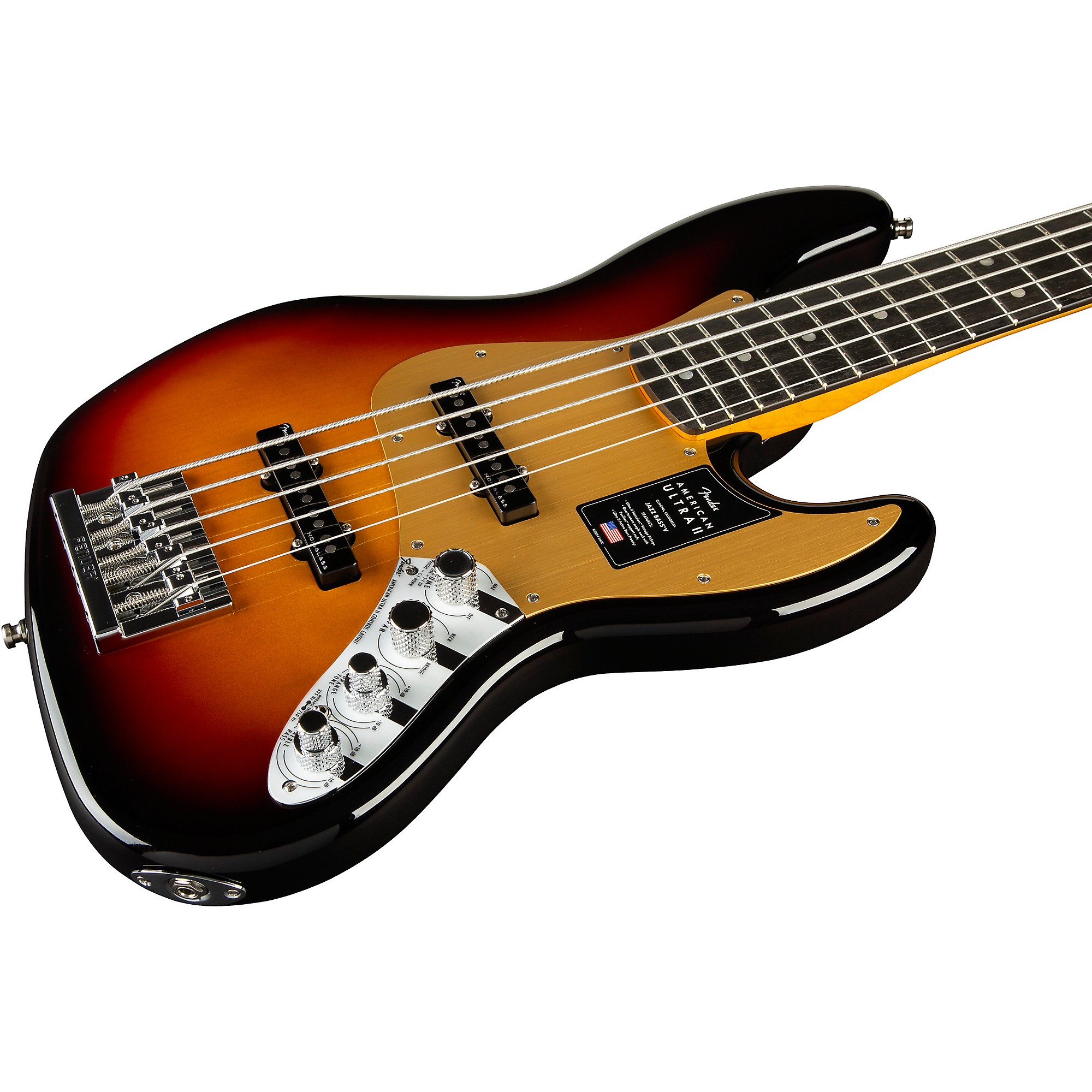 Fender American Ultra II Jazz Bass V Ebony Fingerboard
